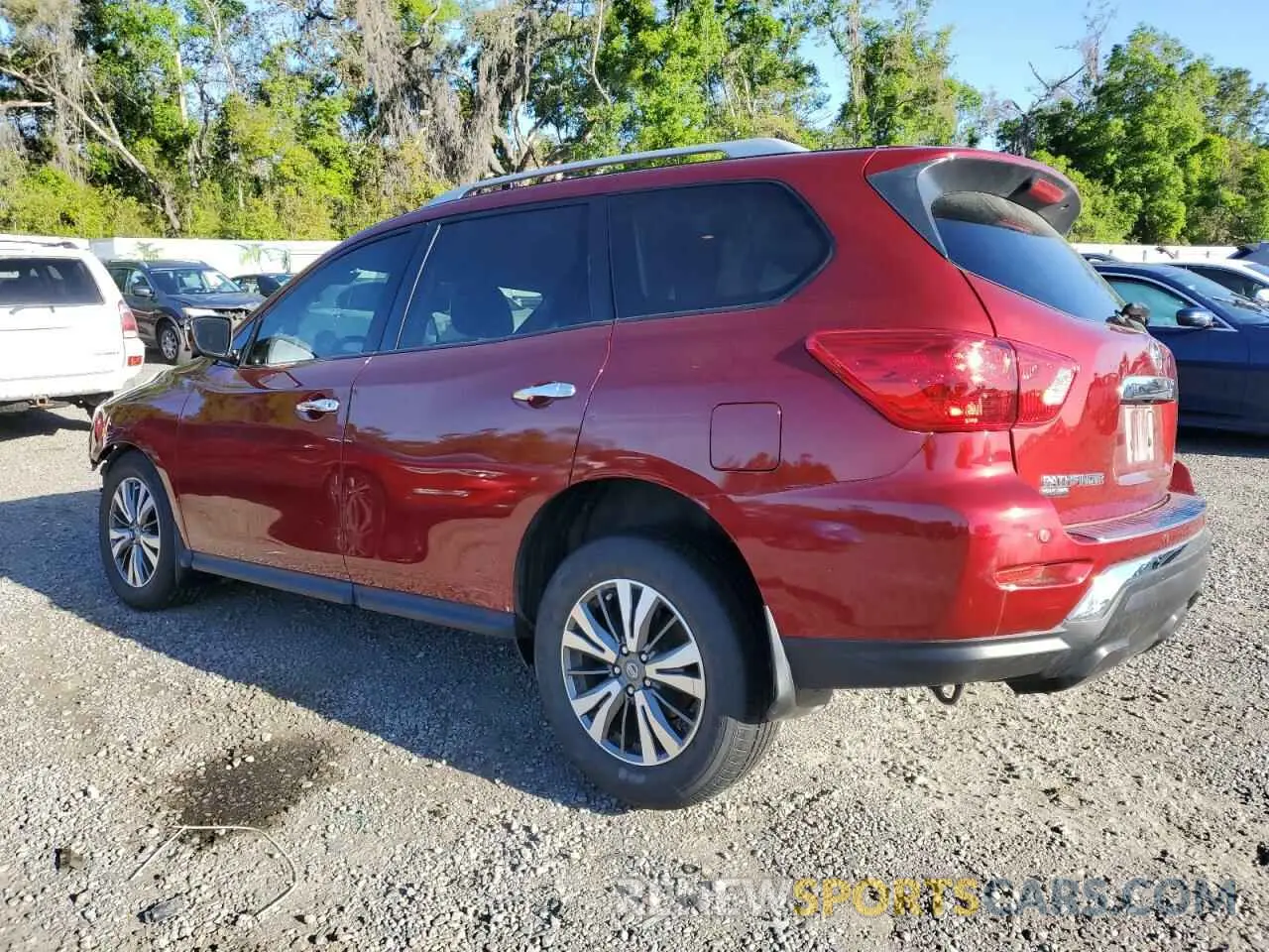 2 fotografías del automóvil dañado 5N1DR2BN4LC638424 NISSAN PATHFINDER 2020