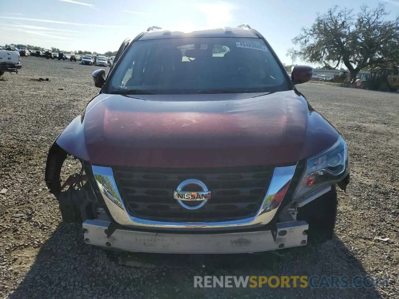 5 fotografías del automóvil dañado 5N1DR2BN4LC638424 NISSAN PATHFINDER 2020