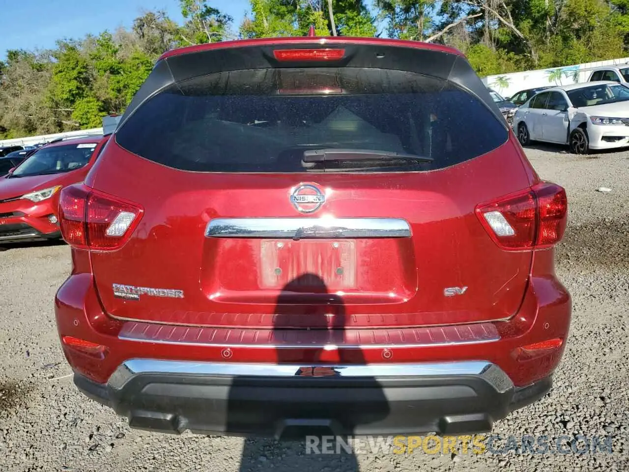 6 fotografías del automóvil dañado 5N1DR2BN4LC638424 NISSAN PATHFINDER 2020