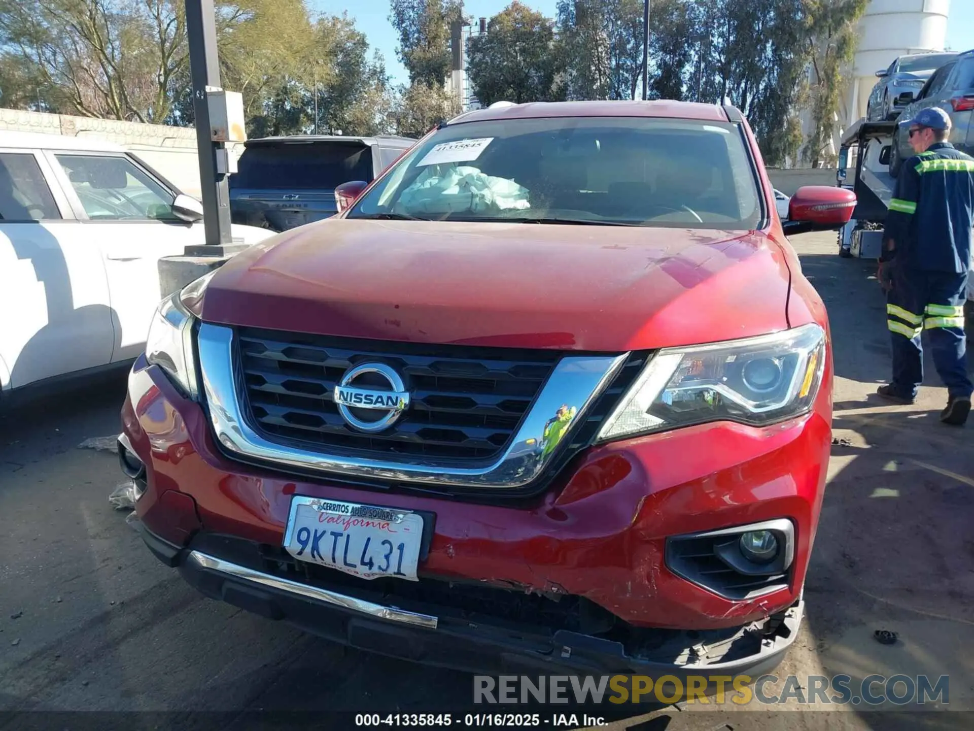 12 fotografías del automóvil dañado 5N1DR2BN7LC636134 NISSAN PATHFINDER 2020