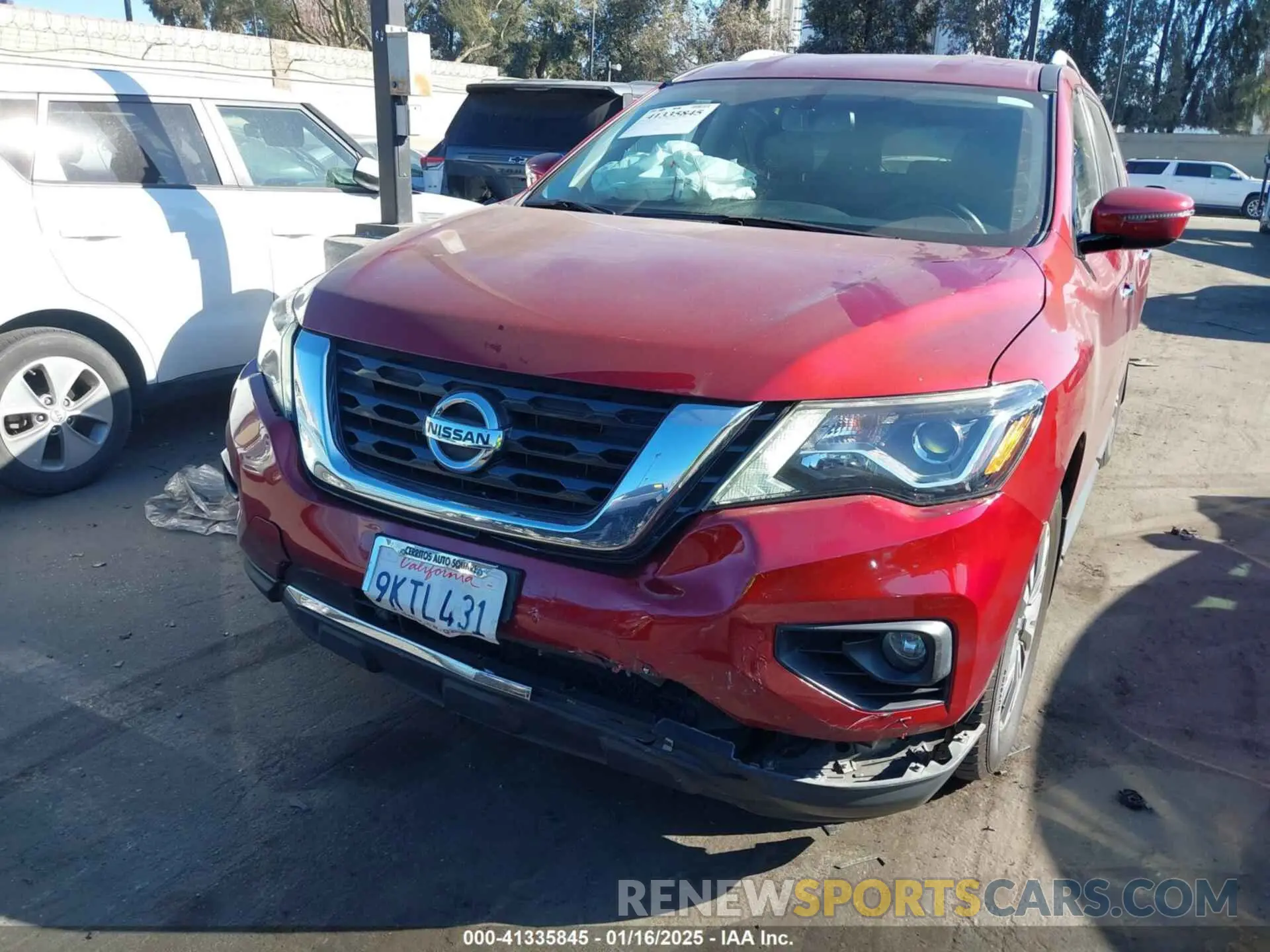 6 fotografías del automóvil dañado 5N1DR2BN7LC636134 NISSAN PATHFINDER 2020