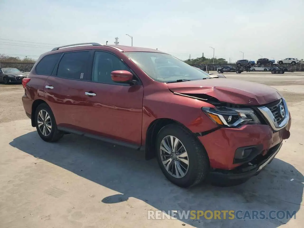 4 fotografías del automóvil dañado 5N1DR2BNXLC633227 NISSAN PATHFINDER 2020