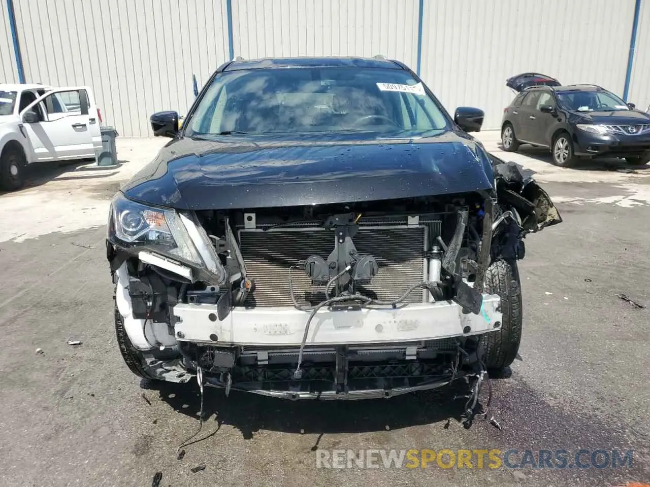 5 fotografías del automóvil dañado 5N1DR2CM1LC609243 NISSAN PATHFINDER 2020