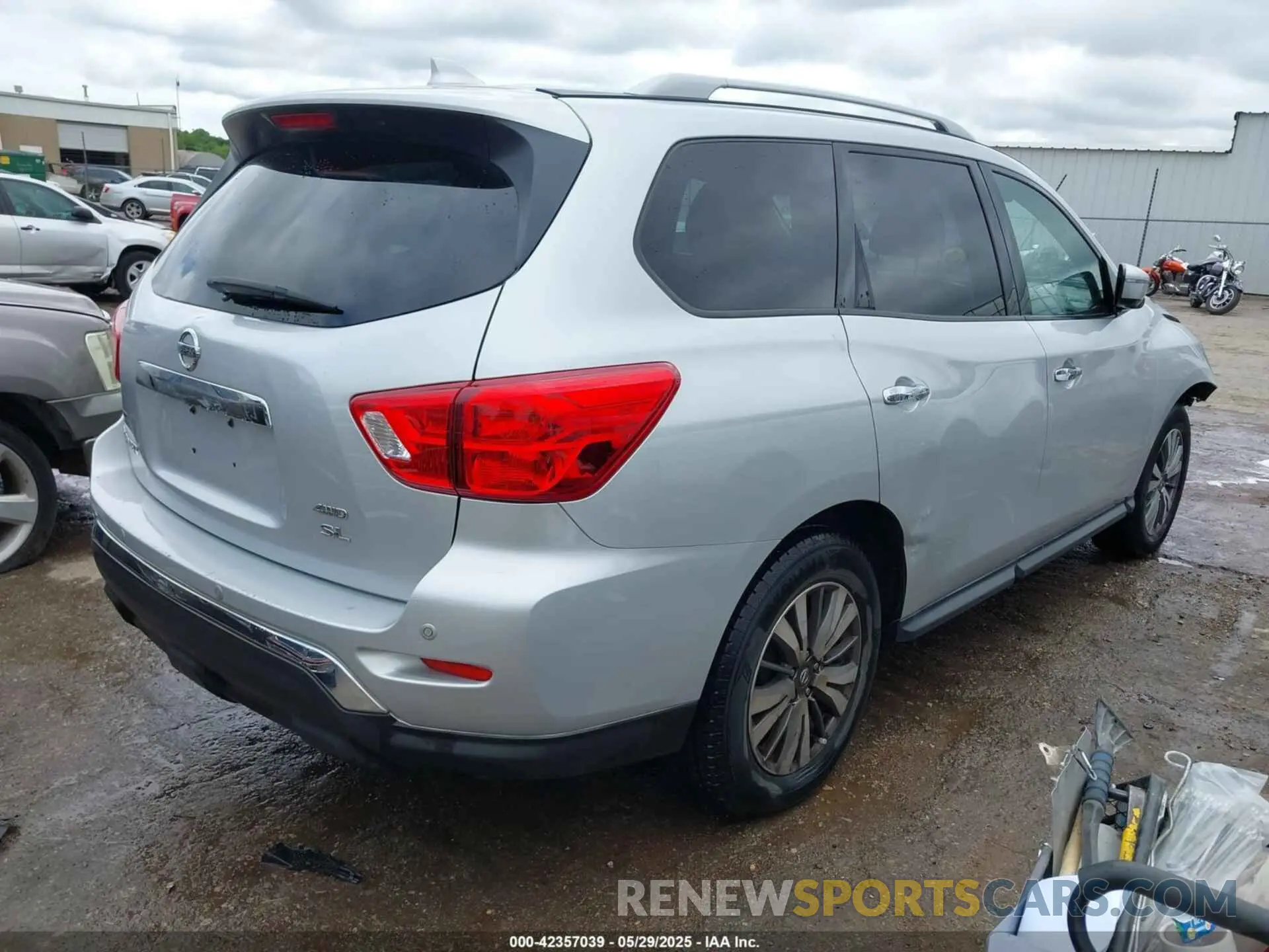 4 fotografías del automóvil dañado 5N1DR2CM3LC606506 NISSAN PATHFINDER 2020