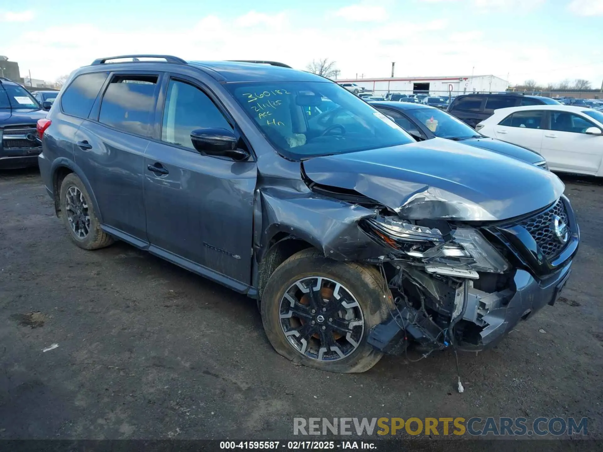 1 fotografías del automóvil dañado 5N1DR2CM3LC647508 NISSAN PATHFINDER 2020