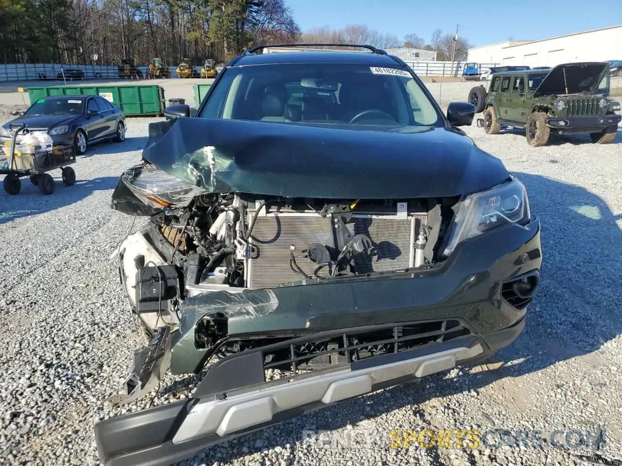 5 fotografías del automóvil dañado 5N1DR2CM4LC592132 NISSAN PATHFINDER 2020