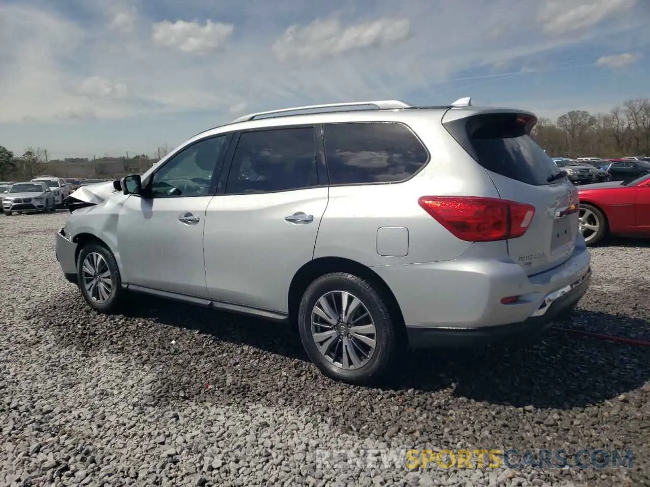 2 fotografías del automóvil dañado 5N1DR2CM5LC603090 NISSAN PATHFINDER 2020