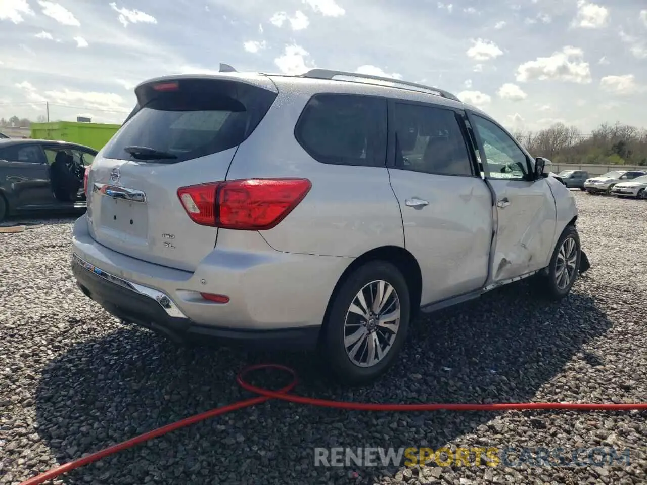 3 fotografías del automóvil dañado 5N1DR2CM5LC603090 NISSAN PATHFINDER 2020