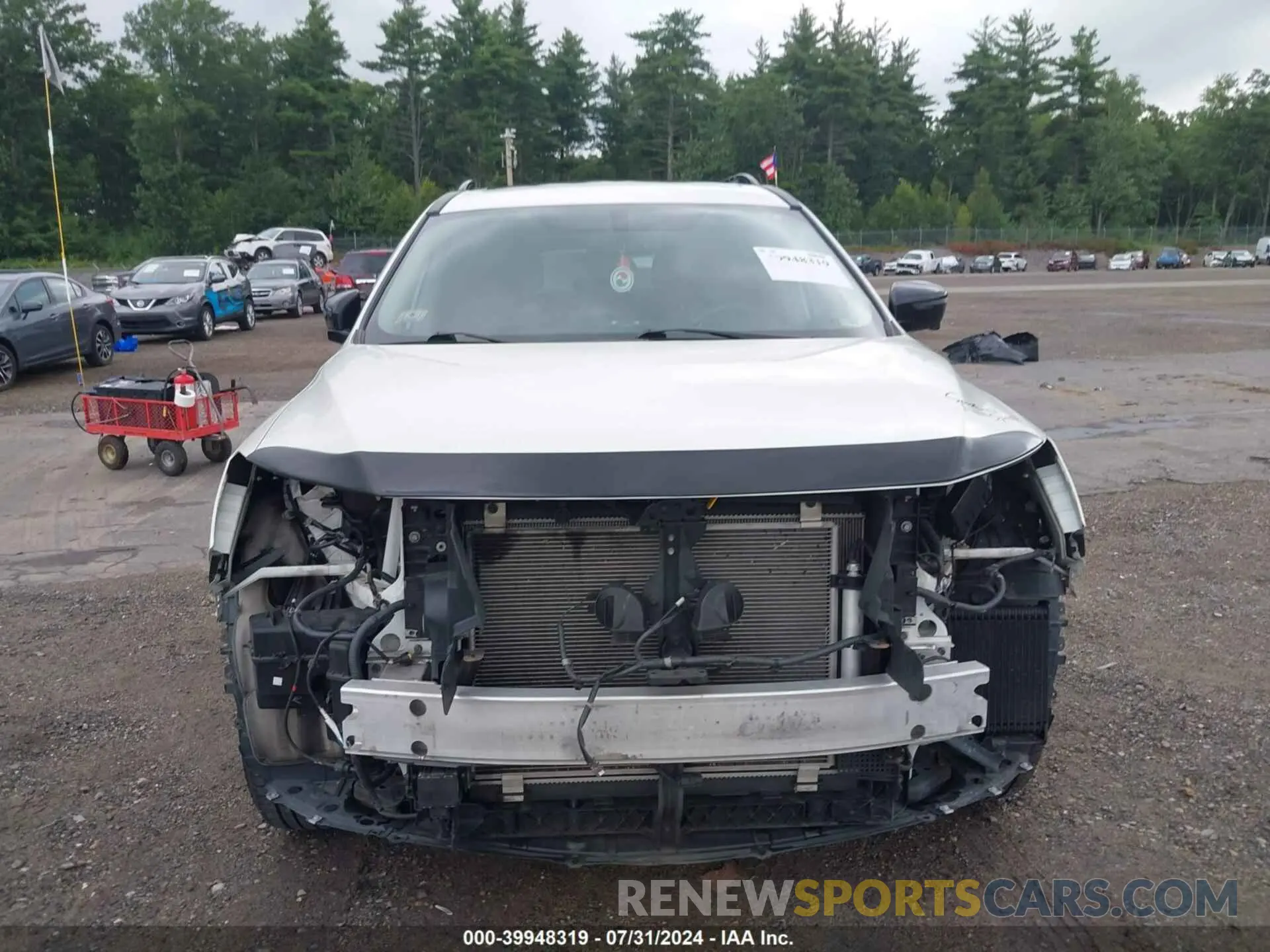 12 fotografías del automóvil dañado 5N1DR2CM6LC599776 NISSAN PATHFINDER 2020