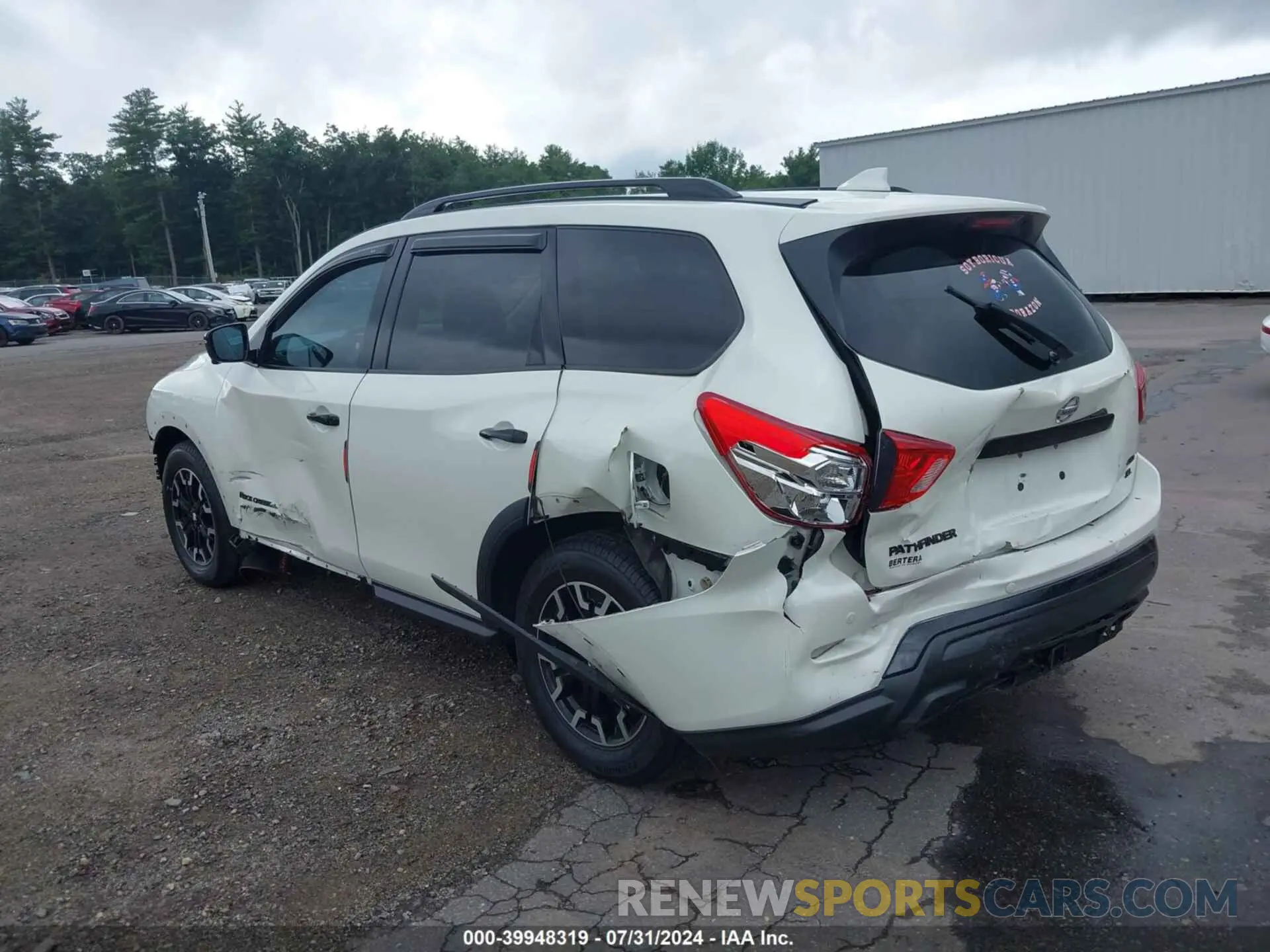 3 fotografías del automóvil dañado 5N1DR2CM6LC599776 NISSAN PATHFINDER 2020