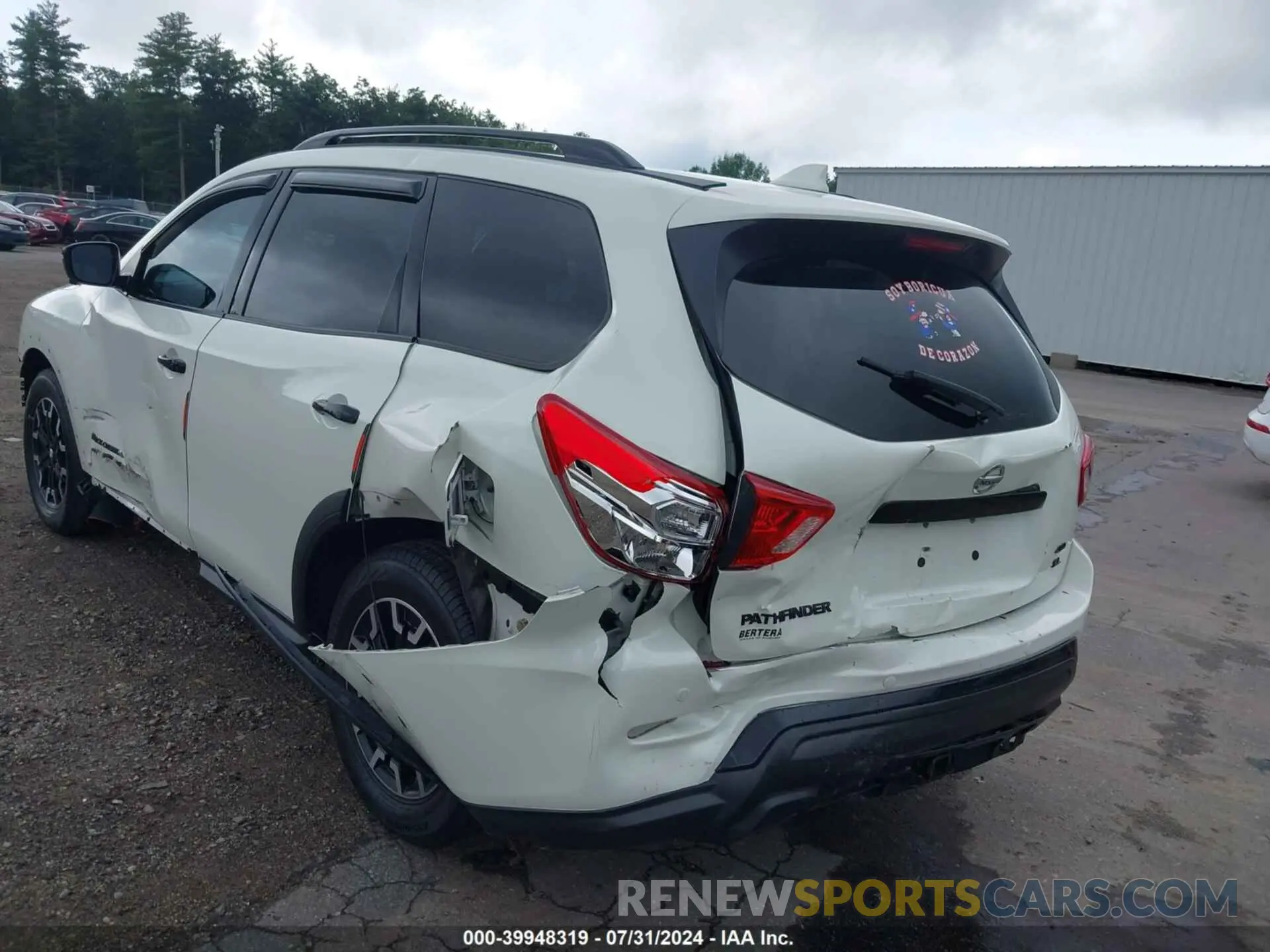 6 fotografías del automóvil dañado 5N1DR2CM6LC599776 NISSAN PATHFINDER 2020