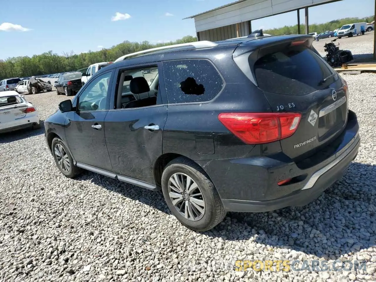 2 fotografías del automóvil dañado 5N1DR2CM6LC611571 NISSAN PATHFINDER 2020
