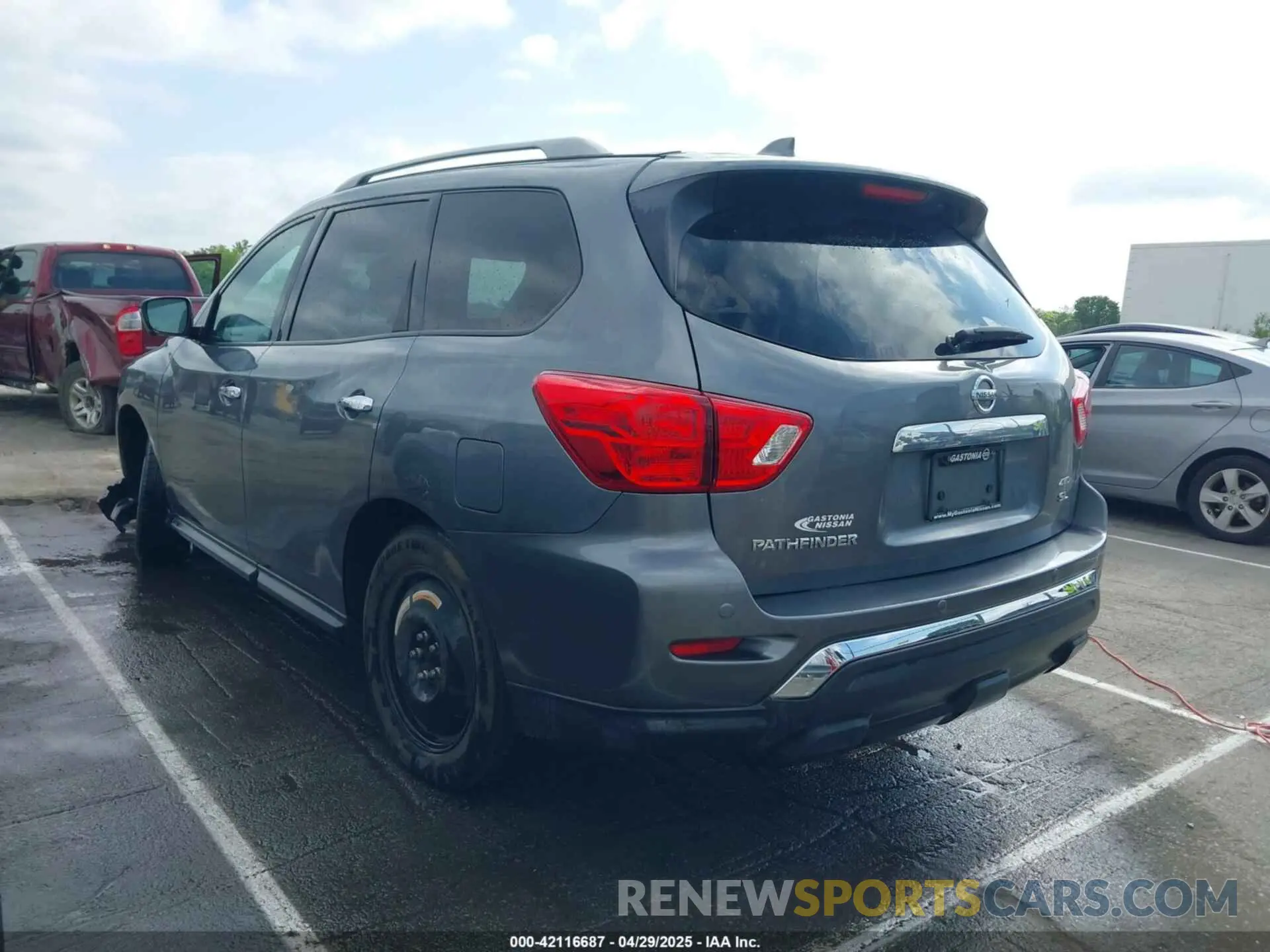 3 fotografías del automóvil dañado 5N1DR2CM8LC612382 NISSAN PATHFINDER 2020