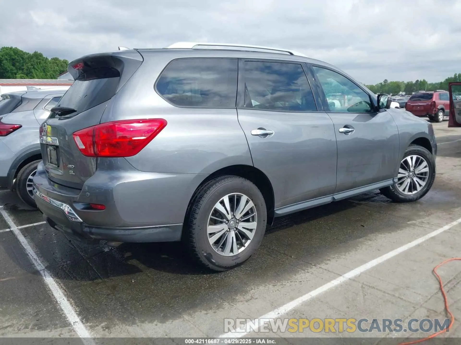 4 fotografías del automóvil dañado 5N1DR2CM8LC612382 NISSAN PATHFINDER 2020