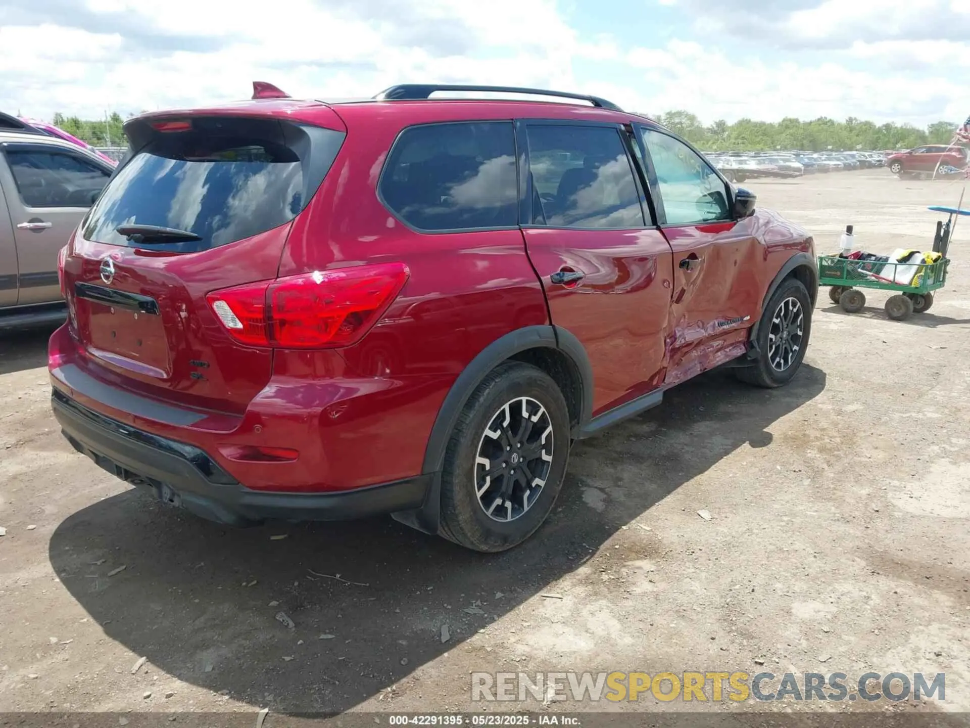 4 fotografías del automóvil dañado 5N1DR2CM9LC632608 NISSAN PATHFINDER 2020