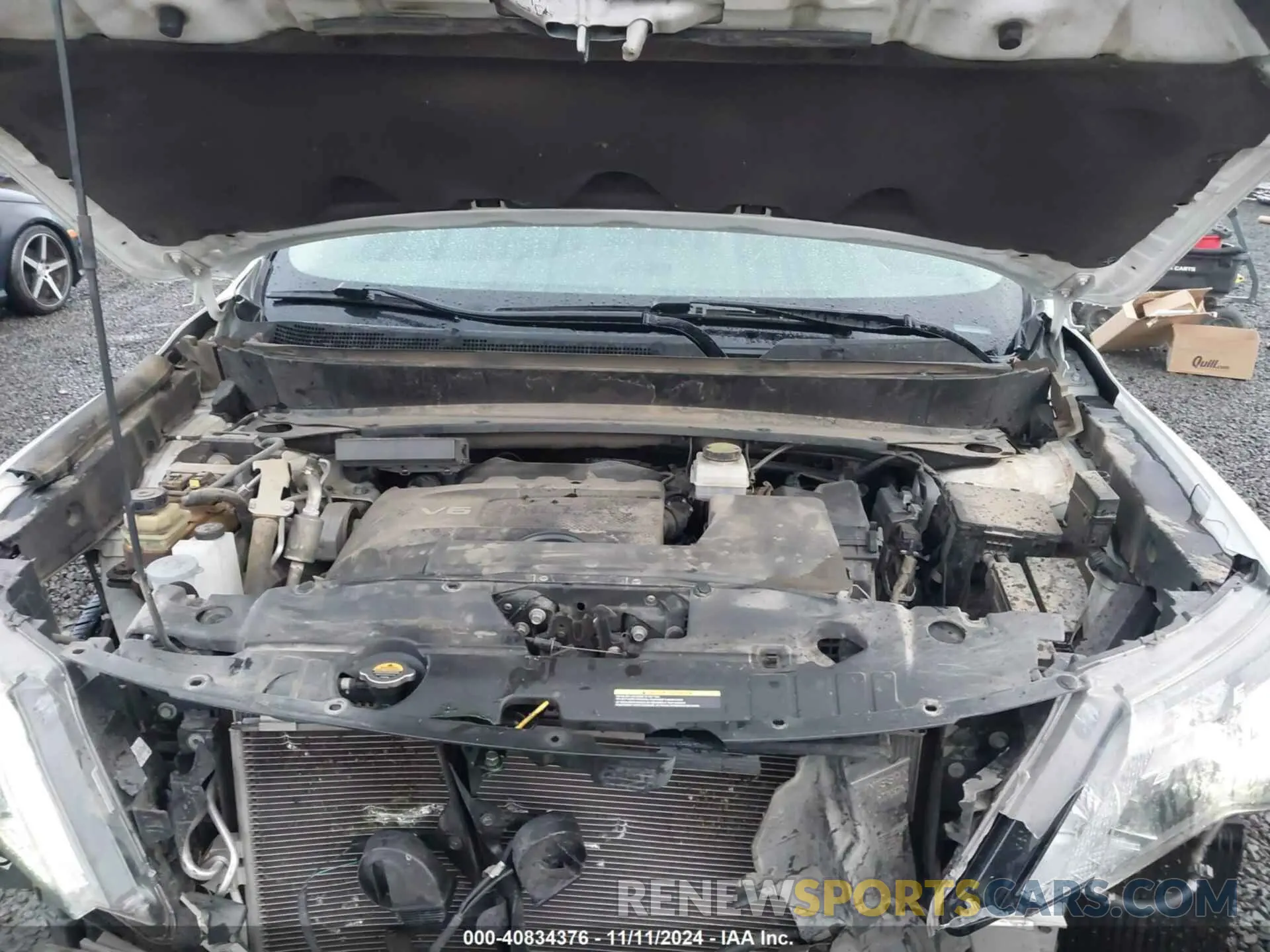 10 fotografías del automóvil dañado 5N1DR2CN1LC603919 NISSAN PATHFINDER 2020
