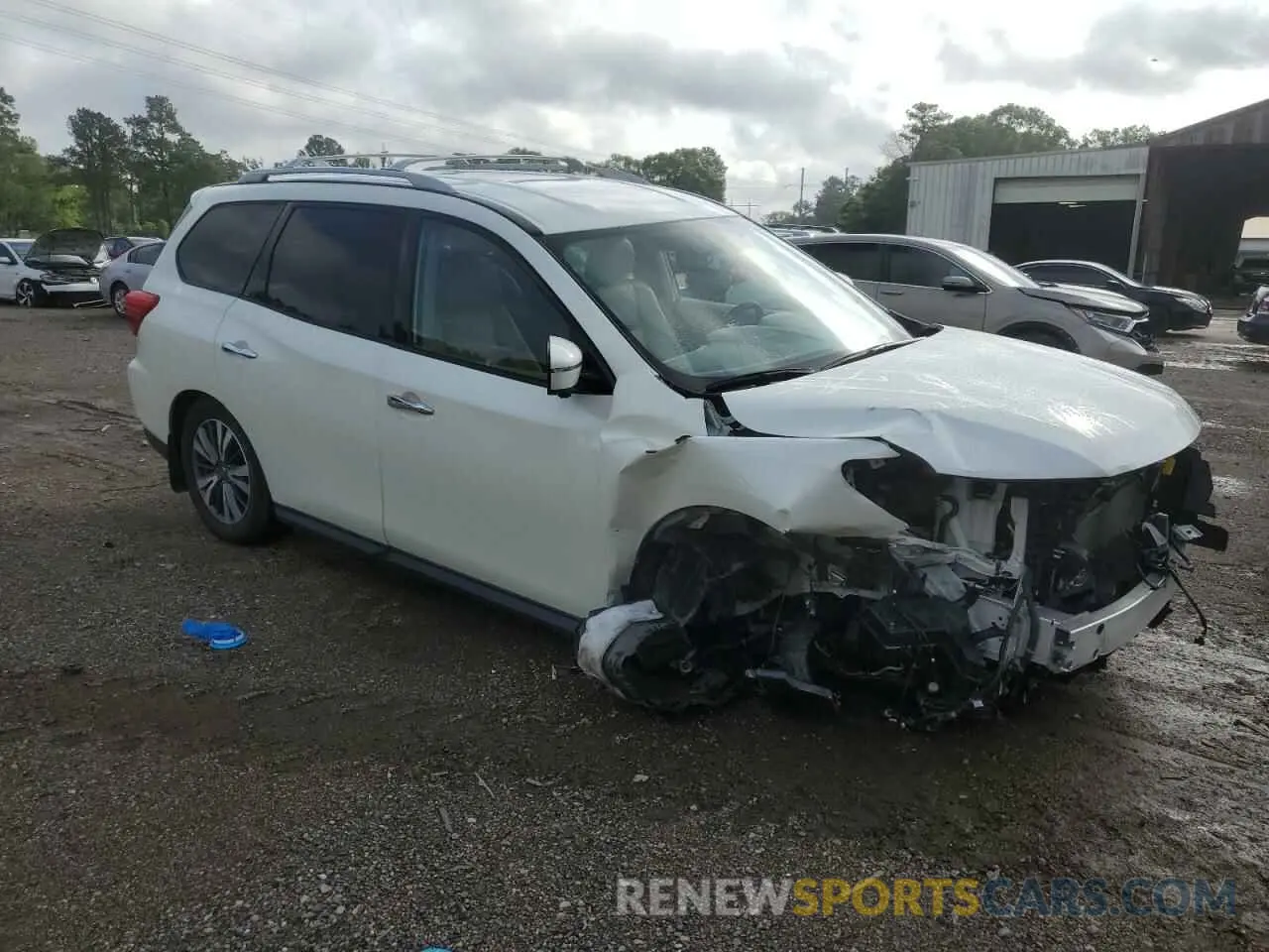 4 fotografías del automóvil dañado 5N1DR2CN1LC623328 NISSAN PATHFINDER 2020