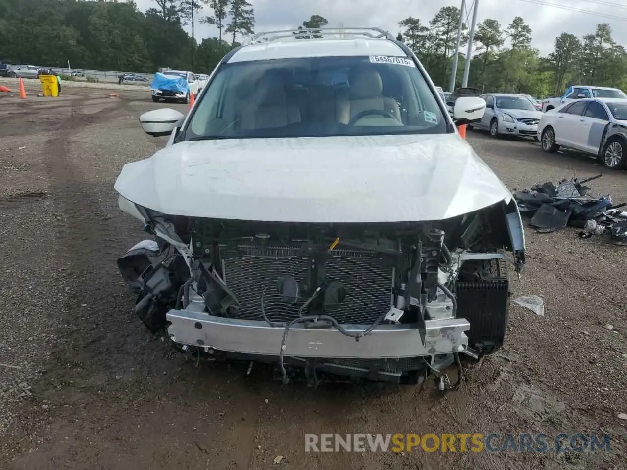 5 fotografías del automóvil dañado 5N1DR2CN1LC623328 NISSAN PATHFINDER 2020