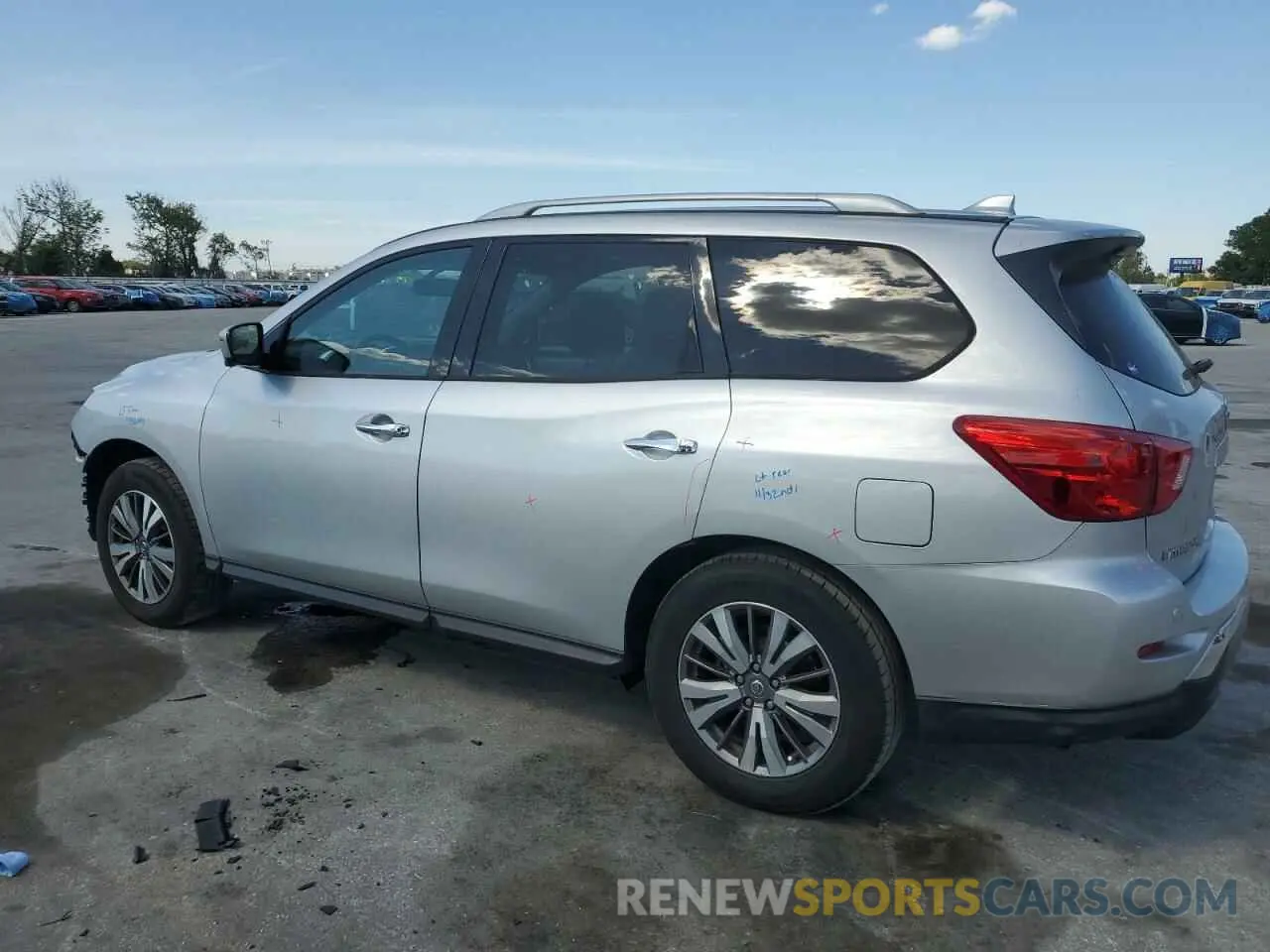 2 fotografías del automóvil dañado 5N1DR2CN2LC602486 NISSAN PATHFINDER 2020
