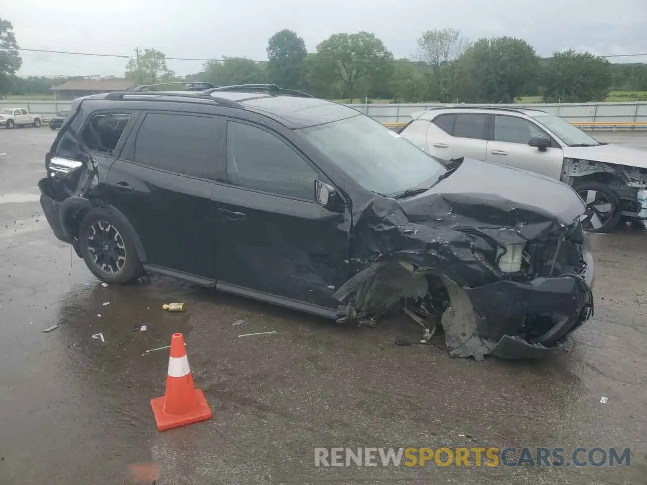 4 fotografías del automóvil dañado 5N1DR2CN2LC616937 NISSAN PATHFINDER 2020
