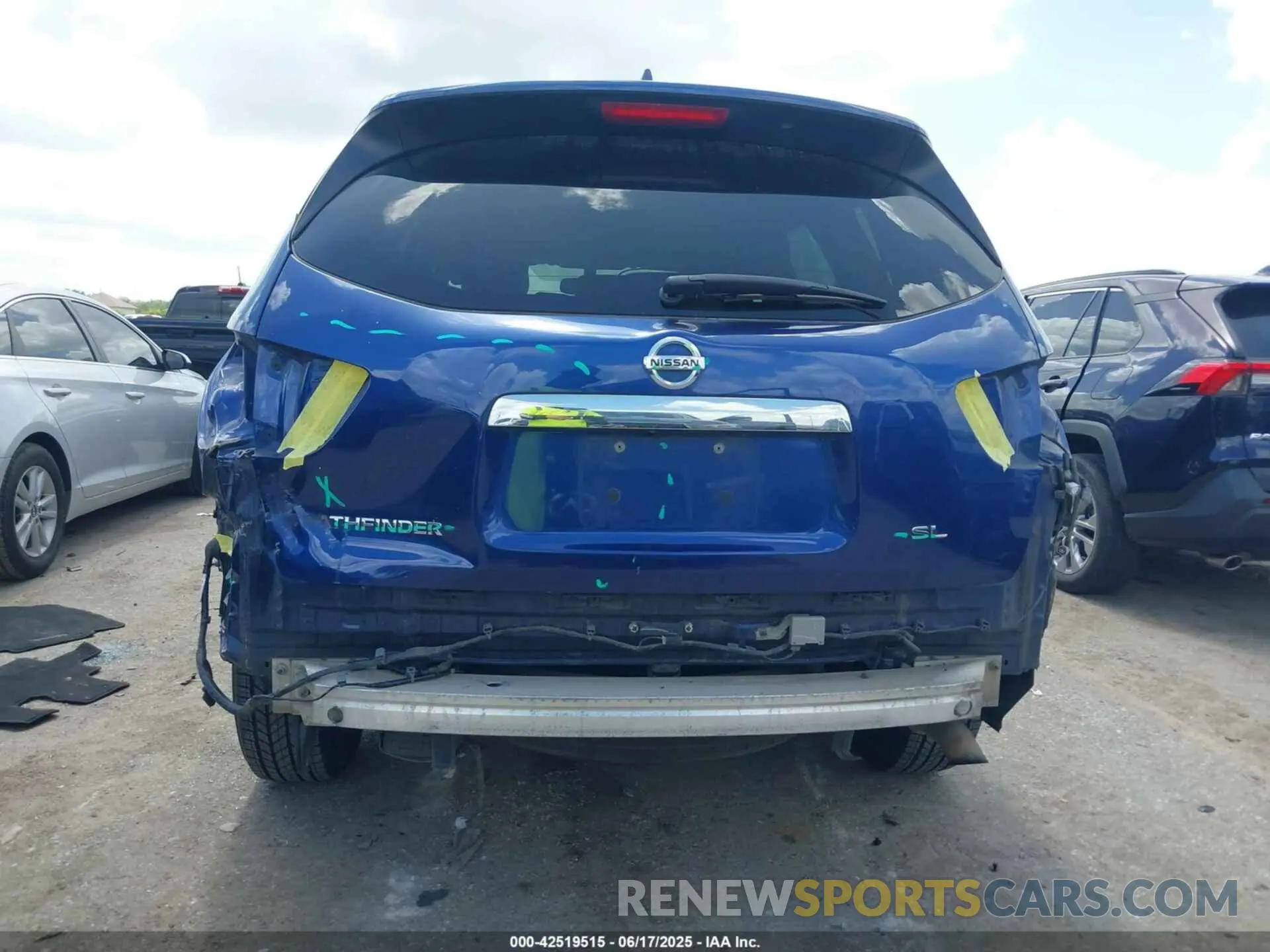 6 fotografías del automóvil dañado 5N1DR2CN3LC578571 NISSAN PATHFINDER 2020