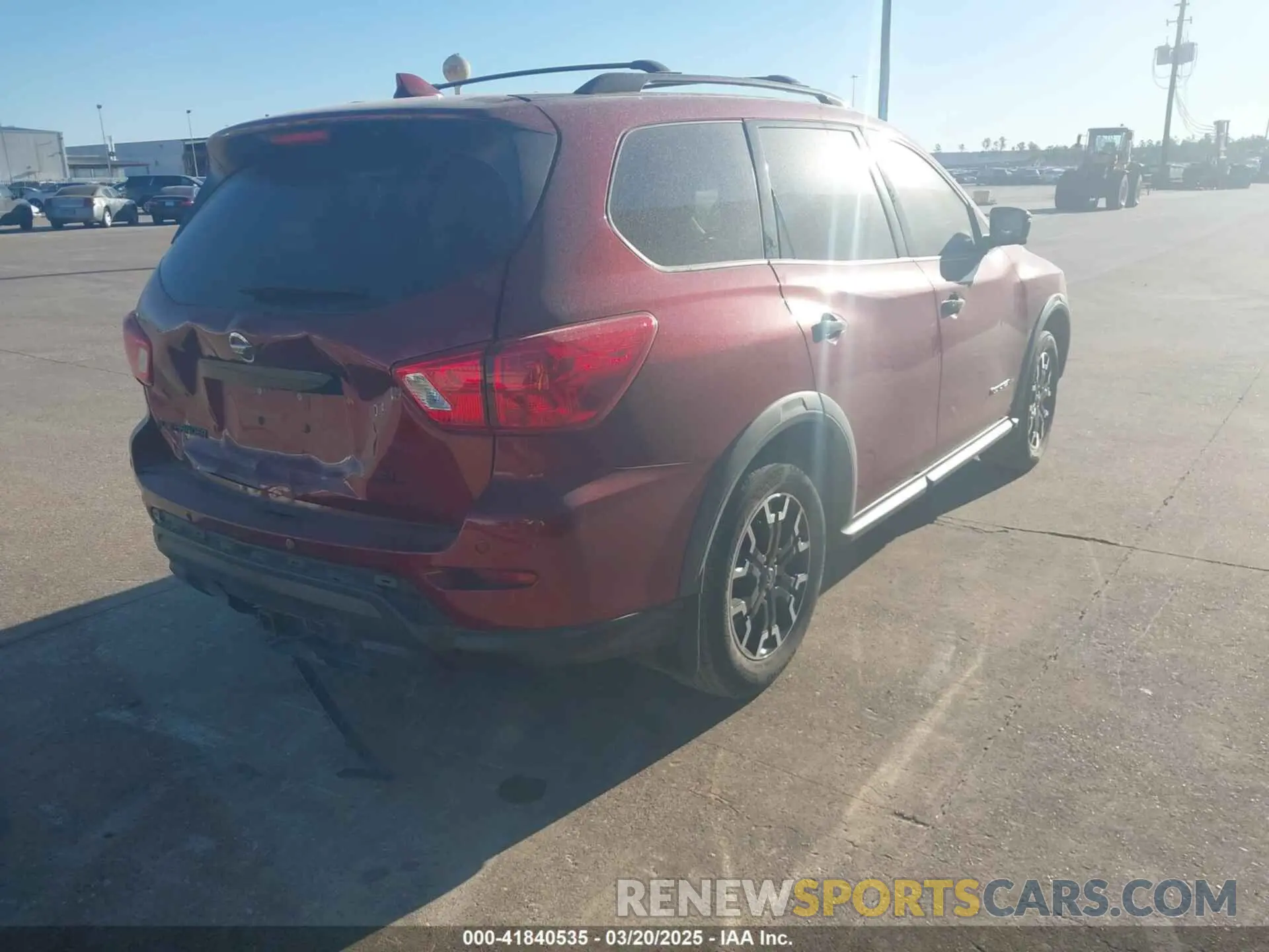 4 fotografías del automóvil dañado 5N1DR2CN4LC588039 NISSAN PATHFINDER 2020