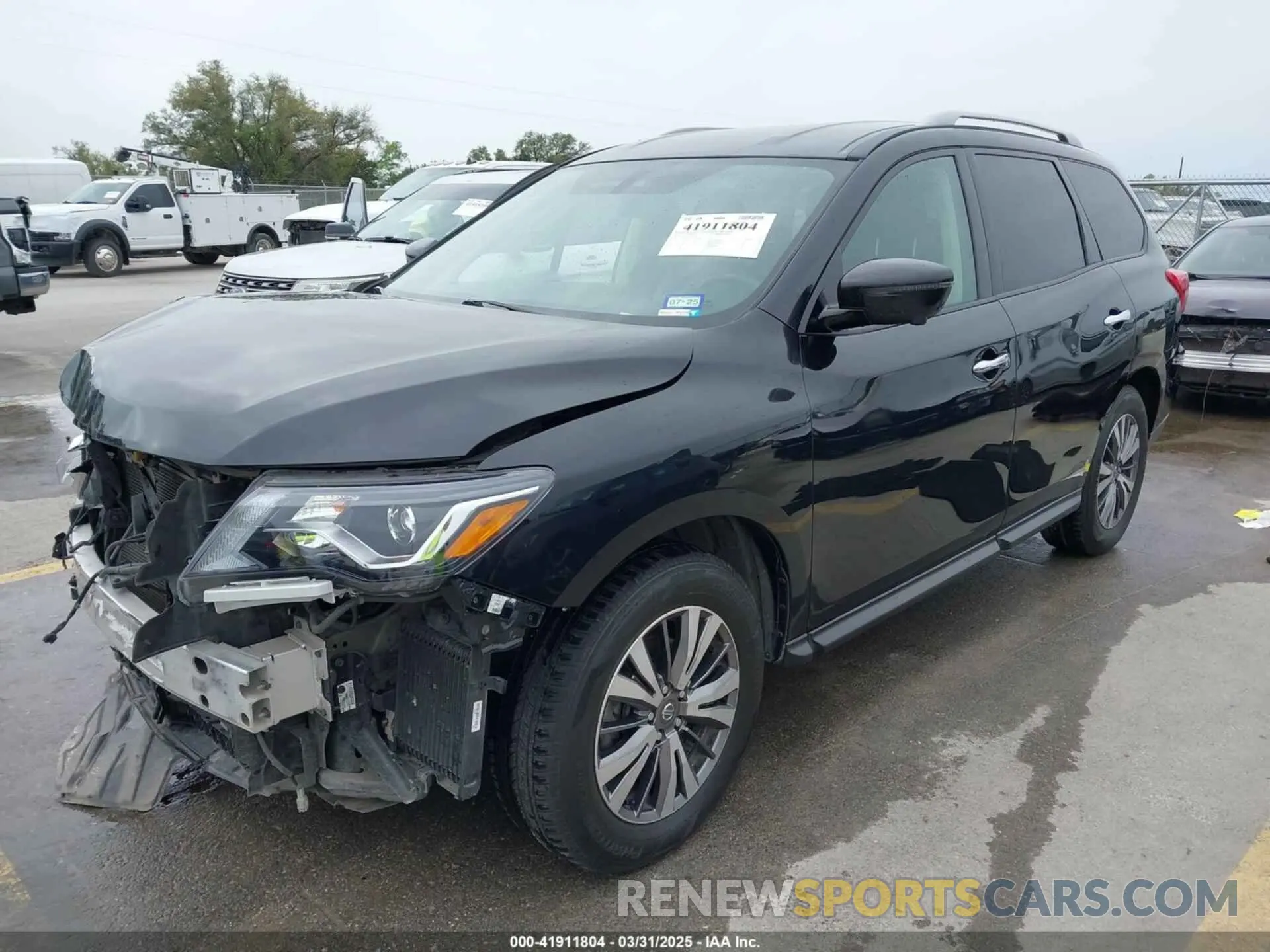 2 fotografías del automóvil dañado 5N1DR2CN4LC613232 NISSAN PATHFINDER 2020