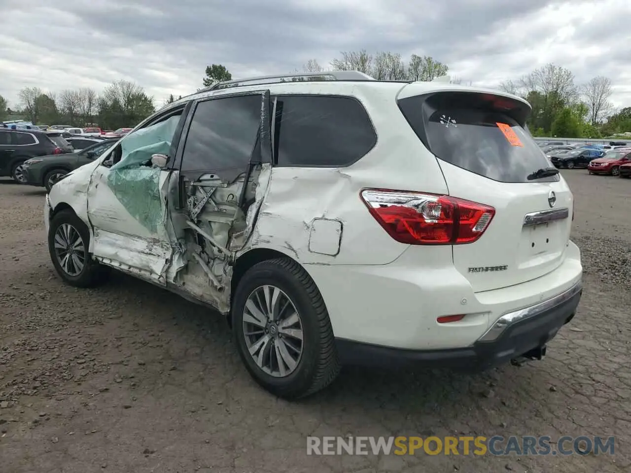2 fotografías del automóvil dañado 5N1DR2CN6LC607979 NISSAN PATHFINDER 2020