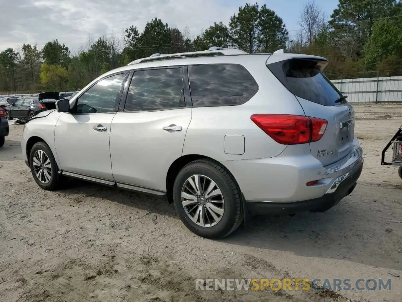 2 fotografías del automóvil dañado 5N1DR2CN6LC621347 NISSAN PATHFINDER 2020