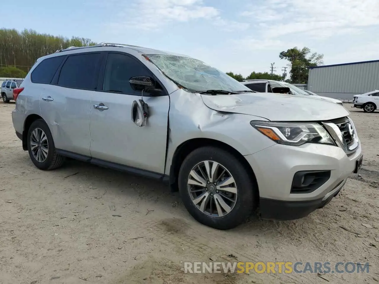 4 fotografías del automóvil dañado 5N1DR2CN6LC621347 NISSAN PATHFINDER 2020