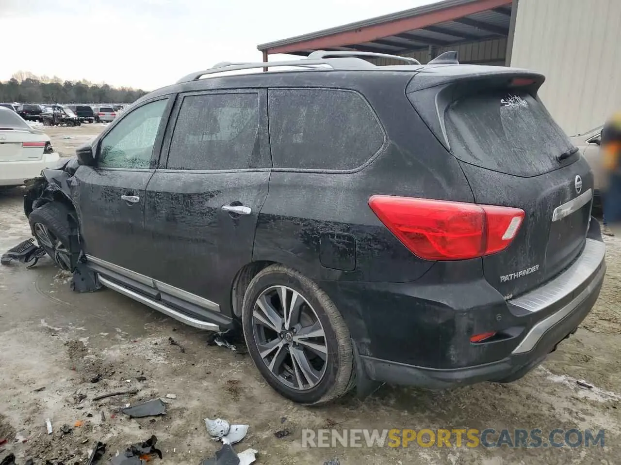 2 fotografías del automóvil dañado 5N1DR2DM0LC599657 NISSAN PATHFINDER 2020