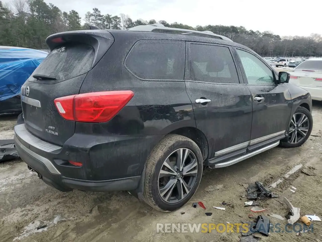 3 fotografías del automóvil dañado 5N1DR2DM0LC599657 NISSAN PATHFINDER 2020