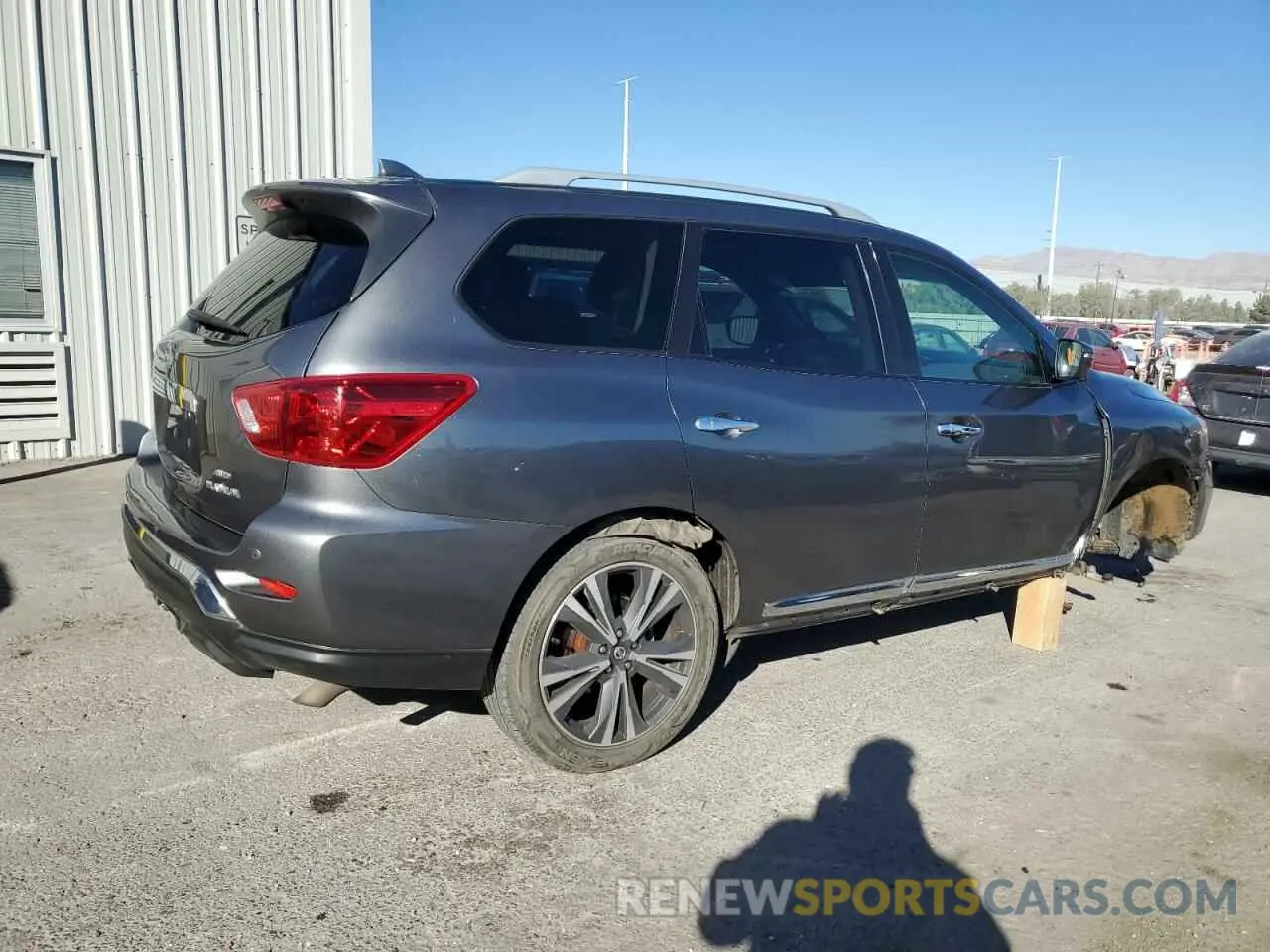 3 fotografías del automóvil dañado 5N1DR2DMXLC603150 NISSAN PATHFINDER 2020