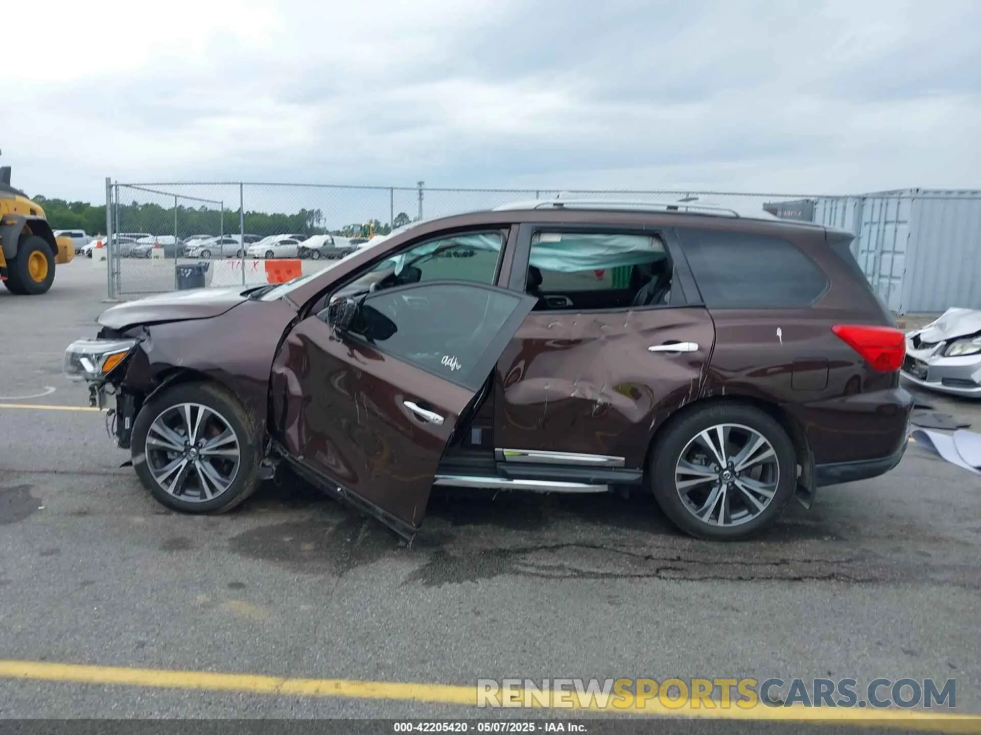 13 fotografías del automóvil dañado 5N1DR2DN0LC592071 NISSAN PATHFINDER 2020