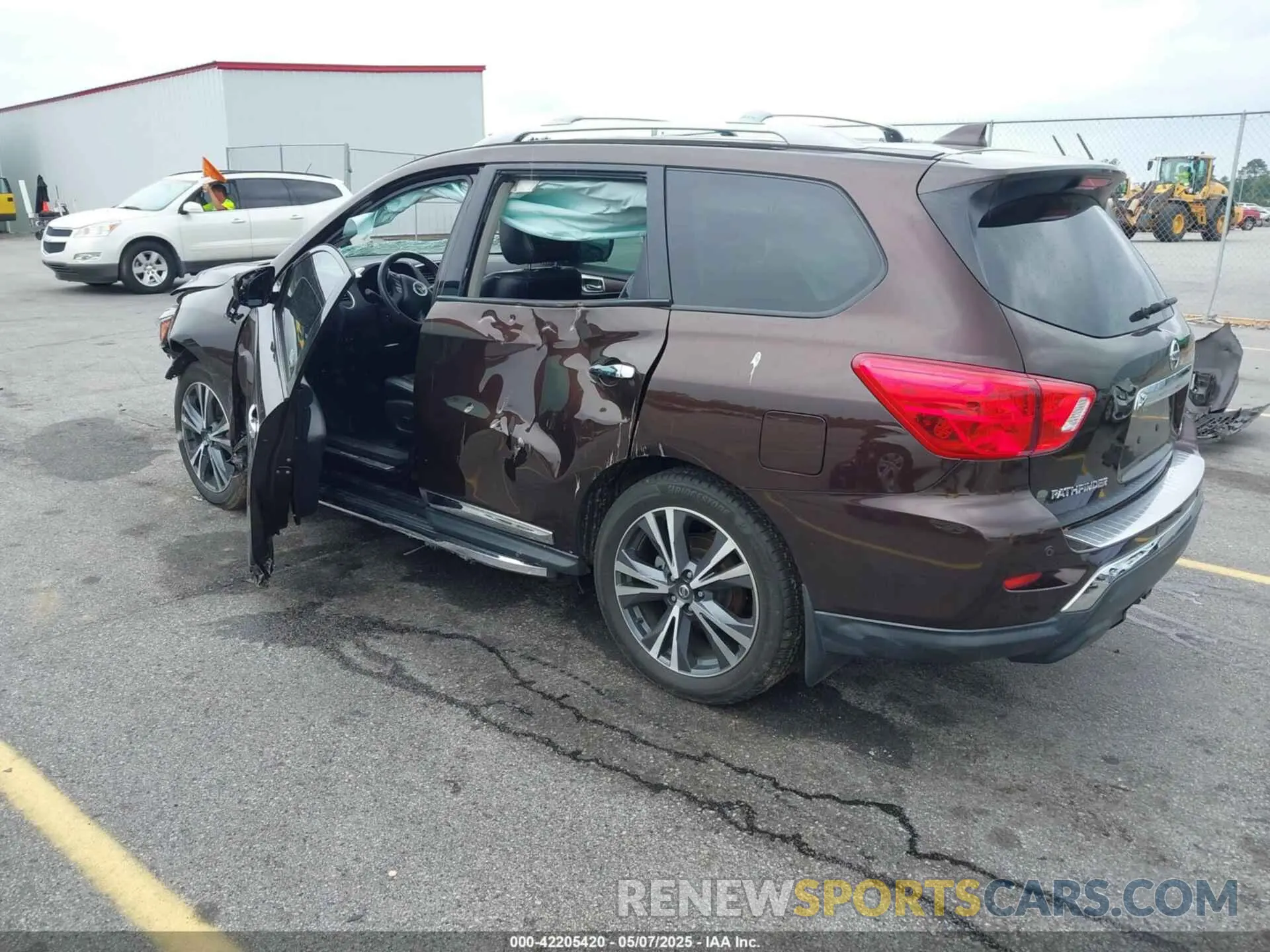 3 fotografías del automóvil dañado 5N1DR2DN0LC592071 NISSAN PATHFINDER 2020