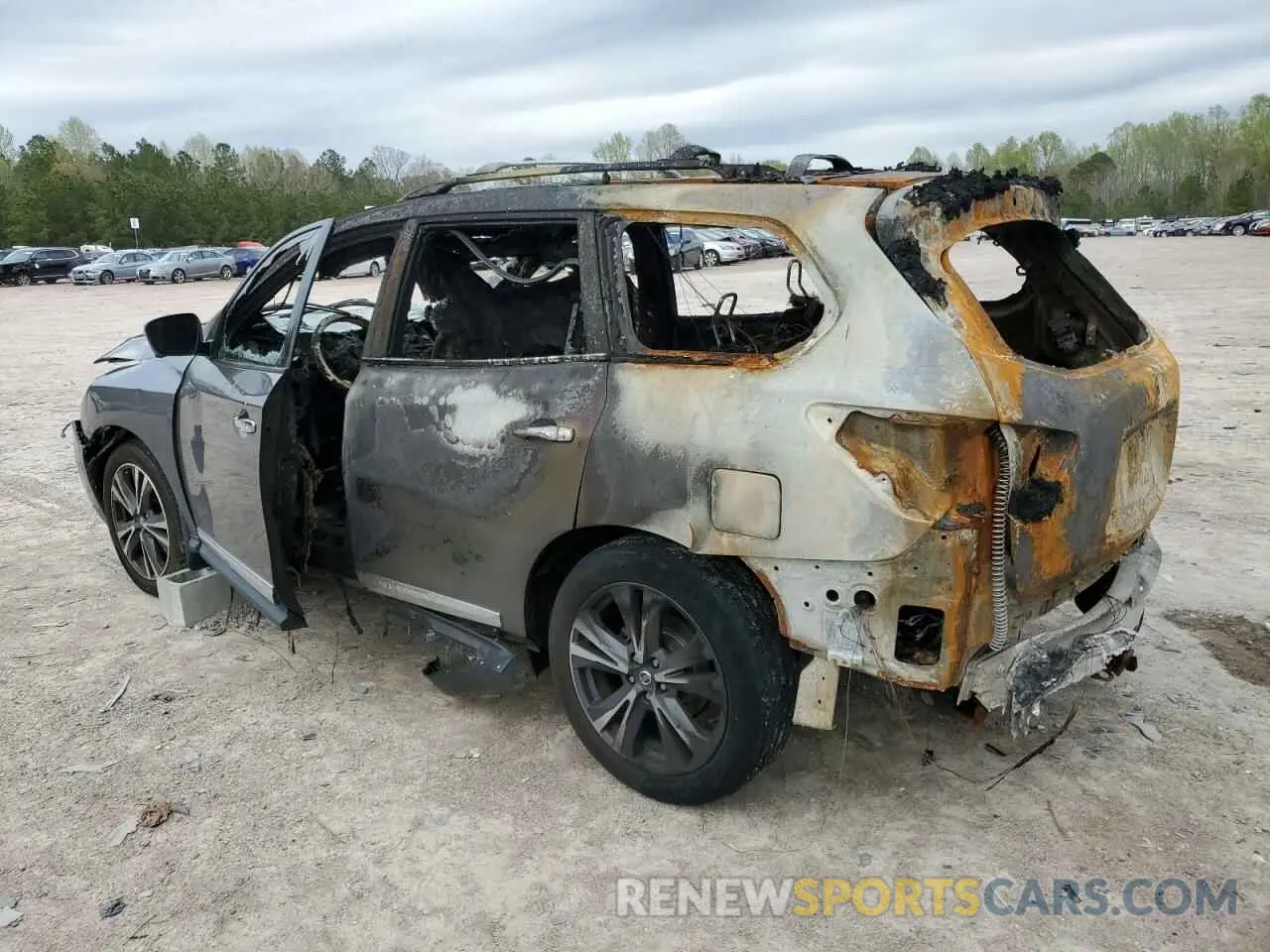 2 fotografías del automóvil dañado 5N1DR2DN0LC605059 NISSAN PATHFINDER 2020