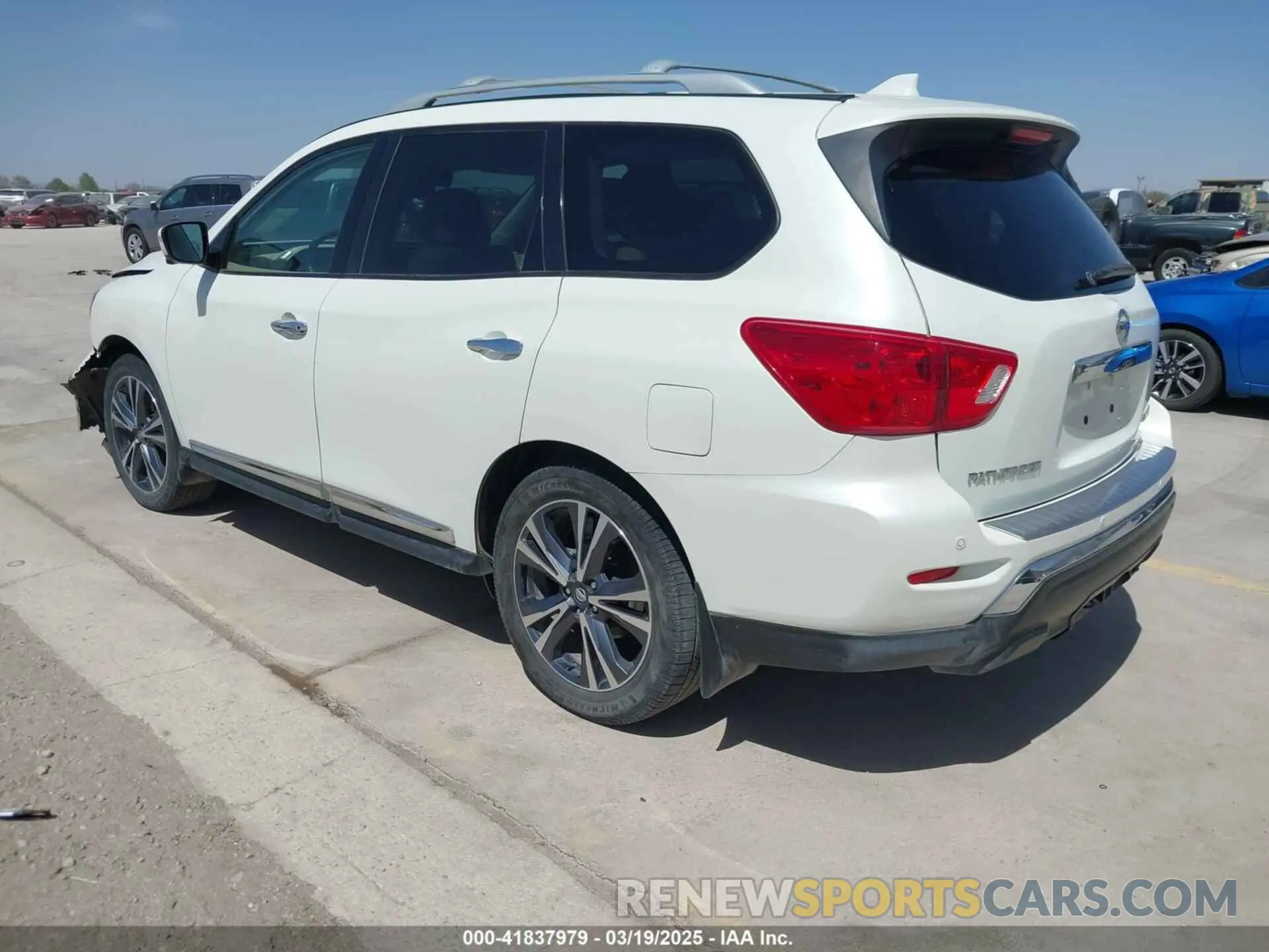 3 fotografías del automóvil dañado 5N1DR2DN1LC579684 NISSAN PATHFINDER 2020