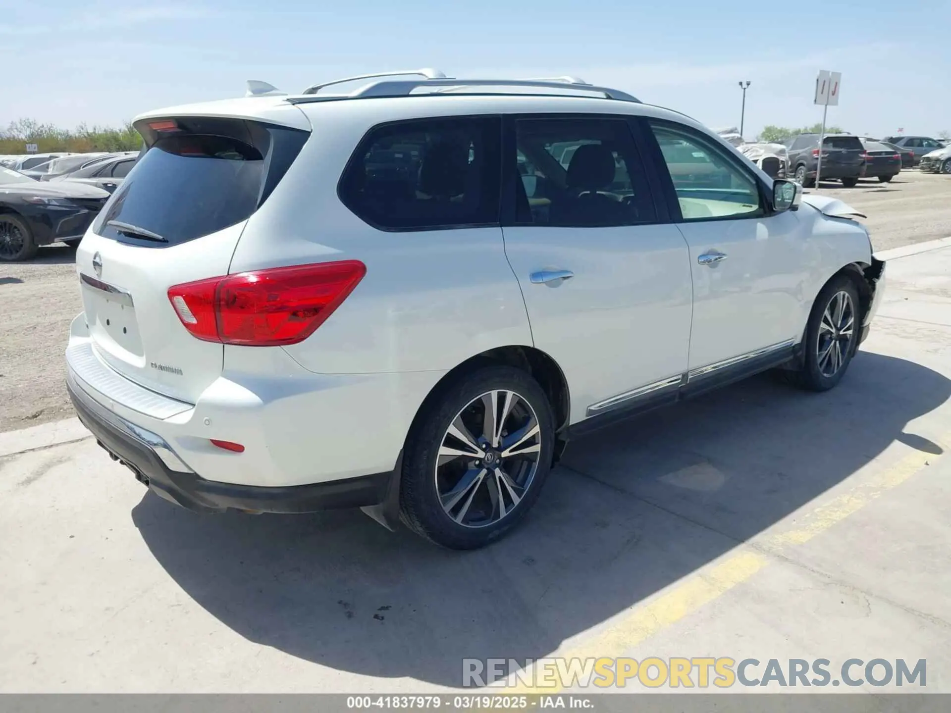 4 fotografías del automóvil dañado 5N1DR2DN1LC579684 NISSAN PATHFINDER 2020