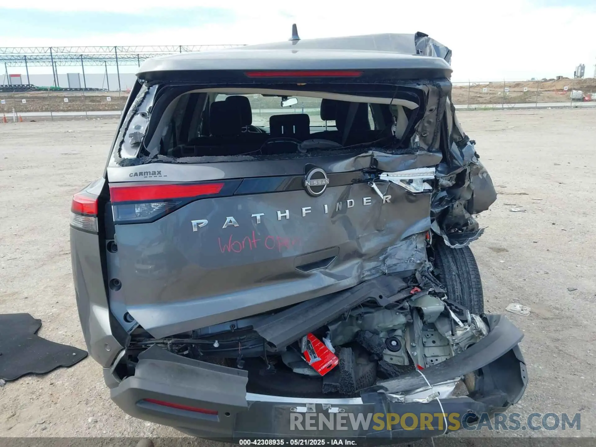 16 fotografías del automóvil dañado 5N1DR3AA9NC206564 NISSAN PATHFINDER 2022