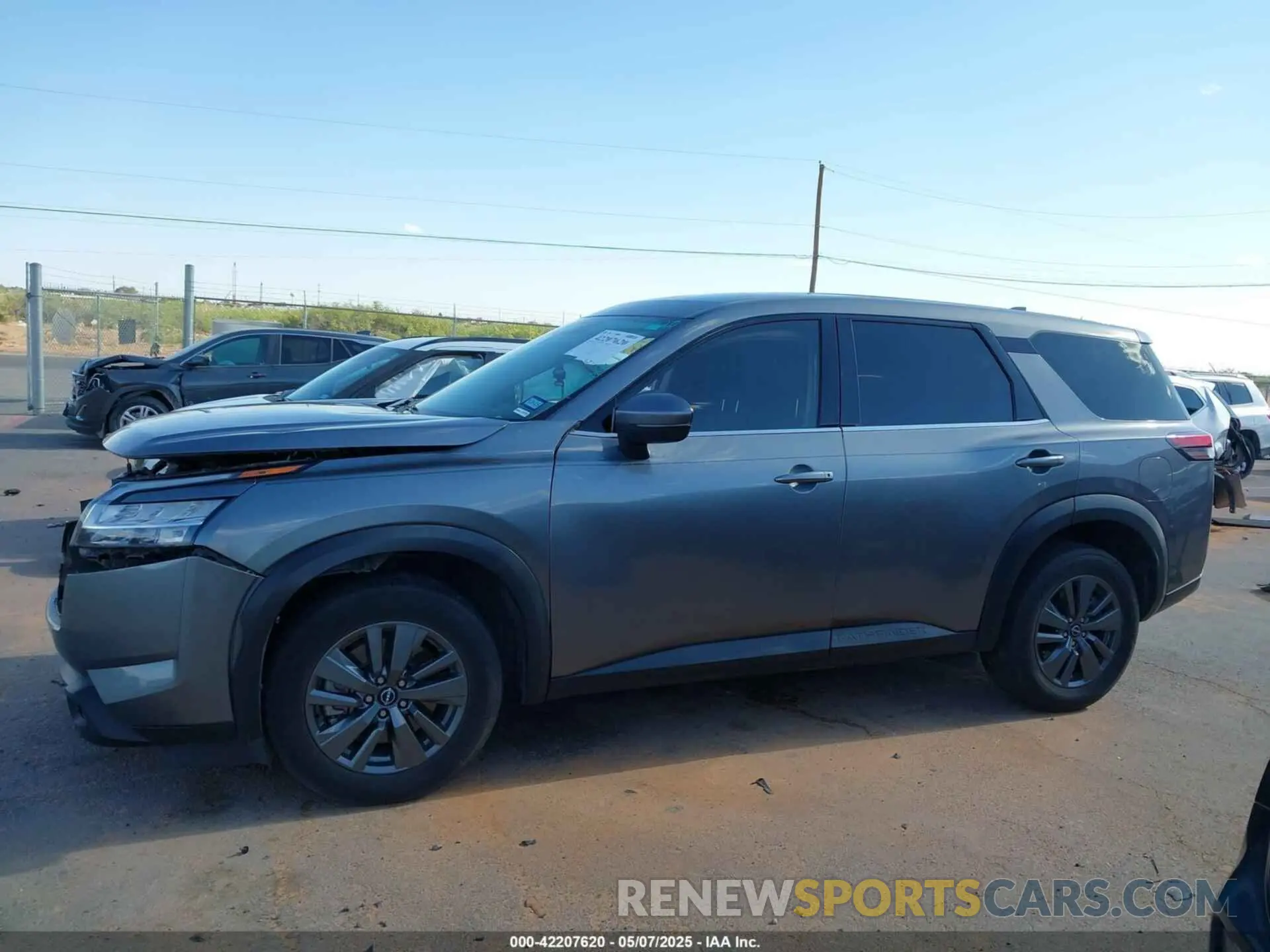 14 fotografías del automóvil dañado 5N1DR3AAXNC247057 NISSAN PATHFINDER 2022