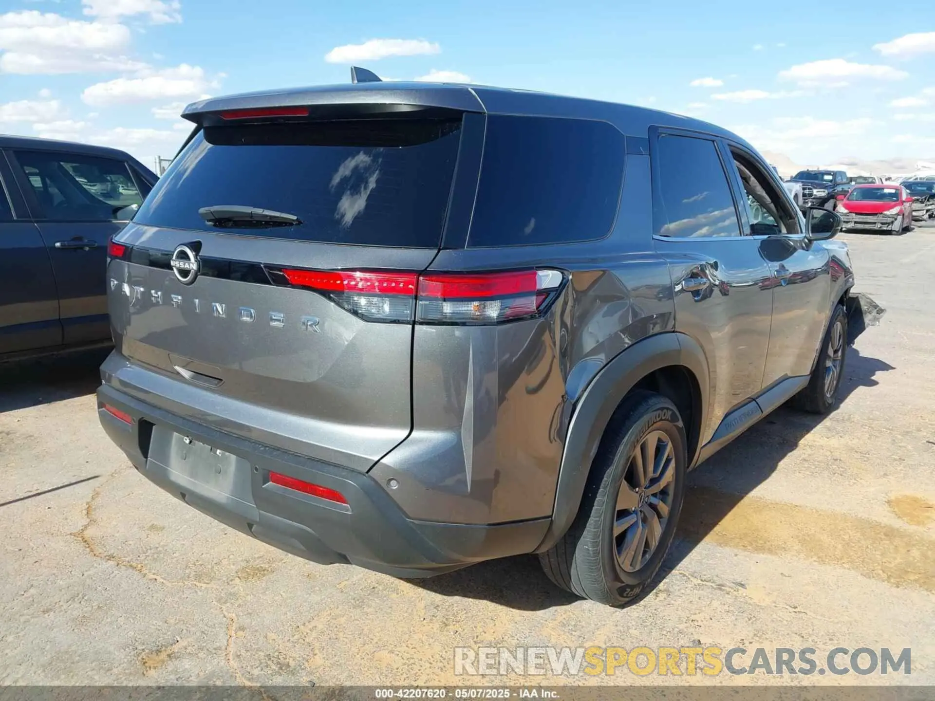 4 fotografías del automóvil dañado 5N1DR3AAXNC247057 NISSAN PATHFINDER 2022