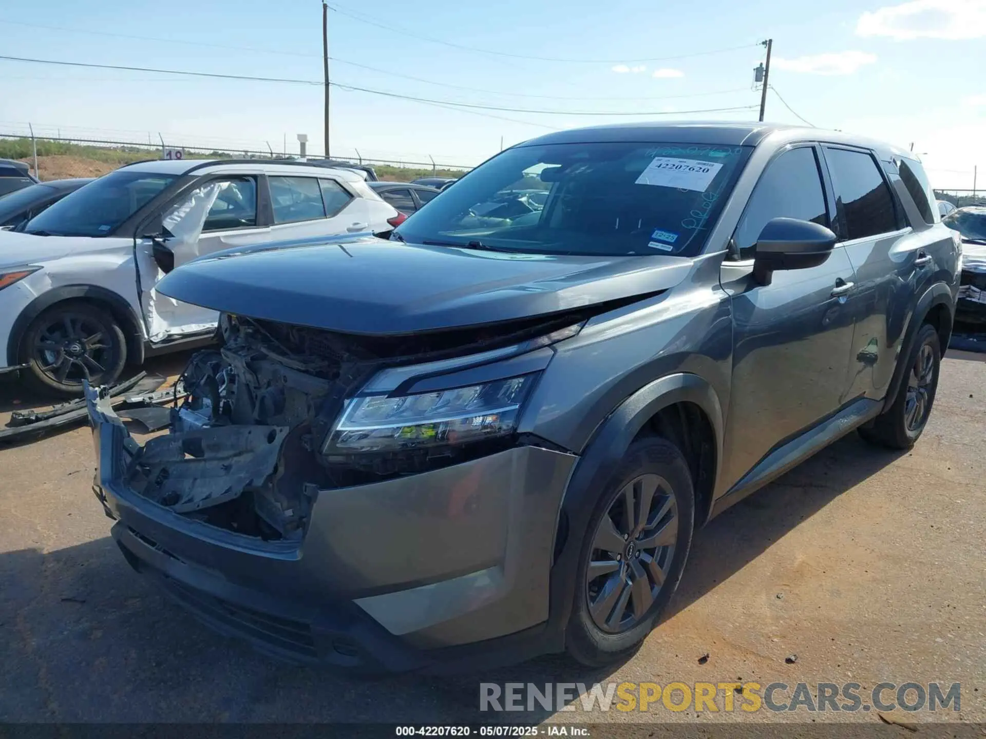 6 fotografías del automóvil dañado 5N1DR3AAXNC247057 NISSAN PATHFINDER 2022