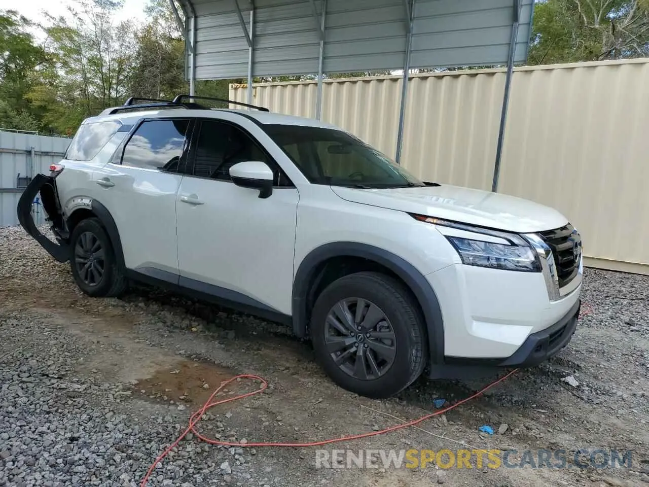 4 fotografías del automóvil dañado 5N1DR3BA0NC240794 NISSAN PATHFINDER 2022