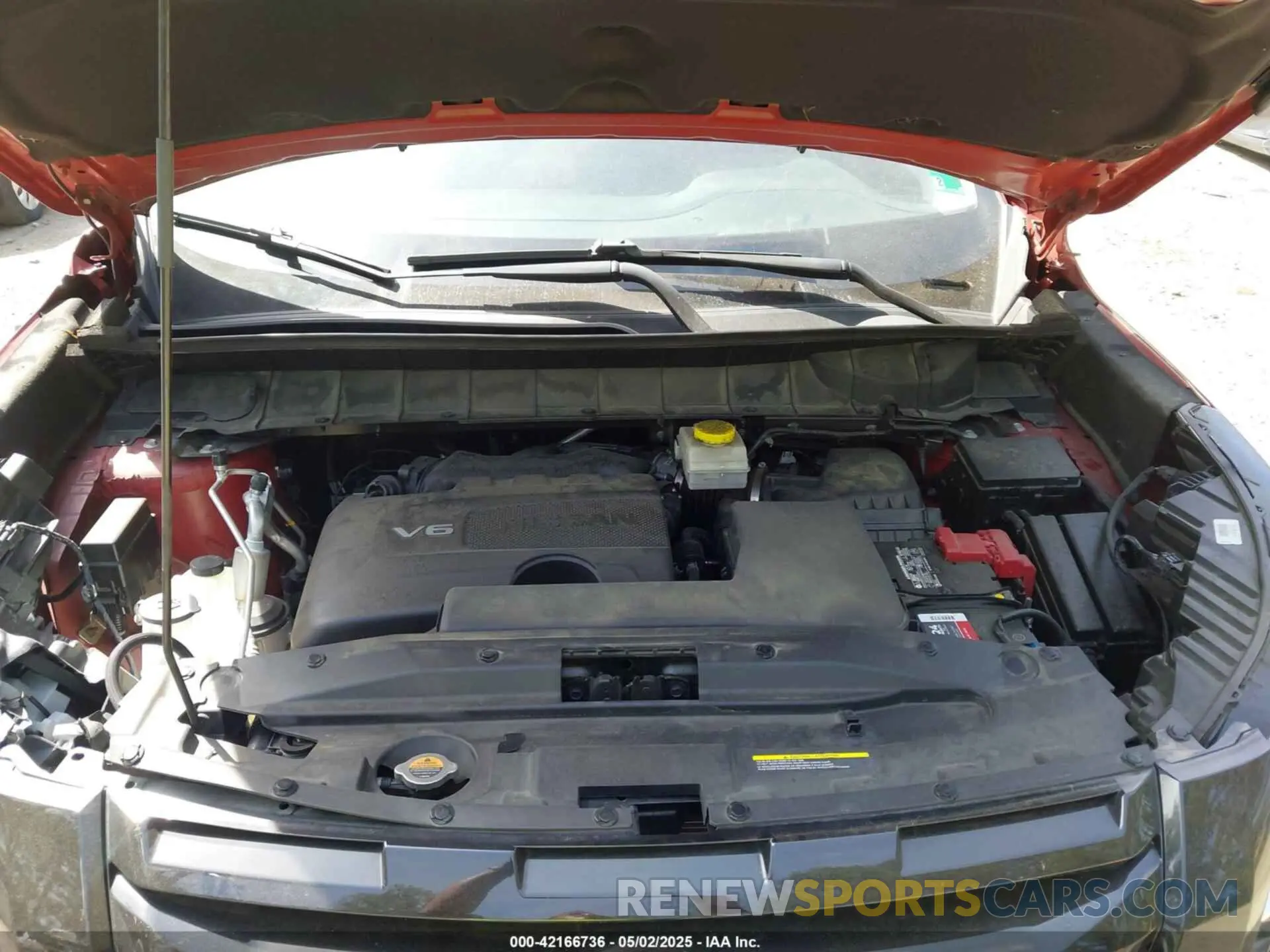 10 fotografías del automóvil dañado 5N1DR3BA2NC233619 NISSAN PATHFINDER 2022