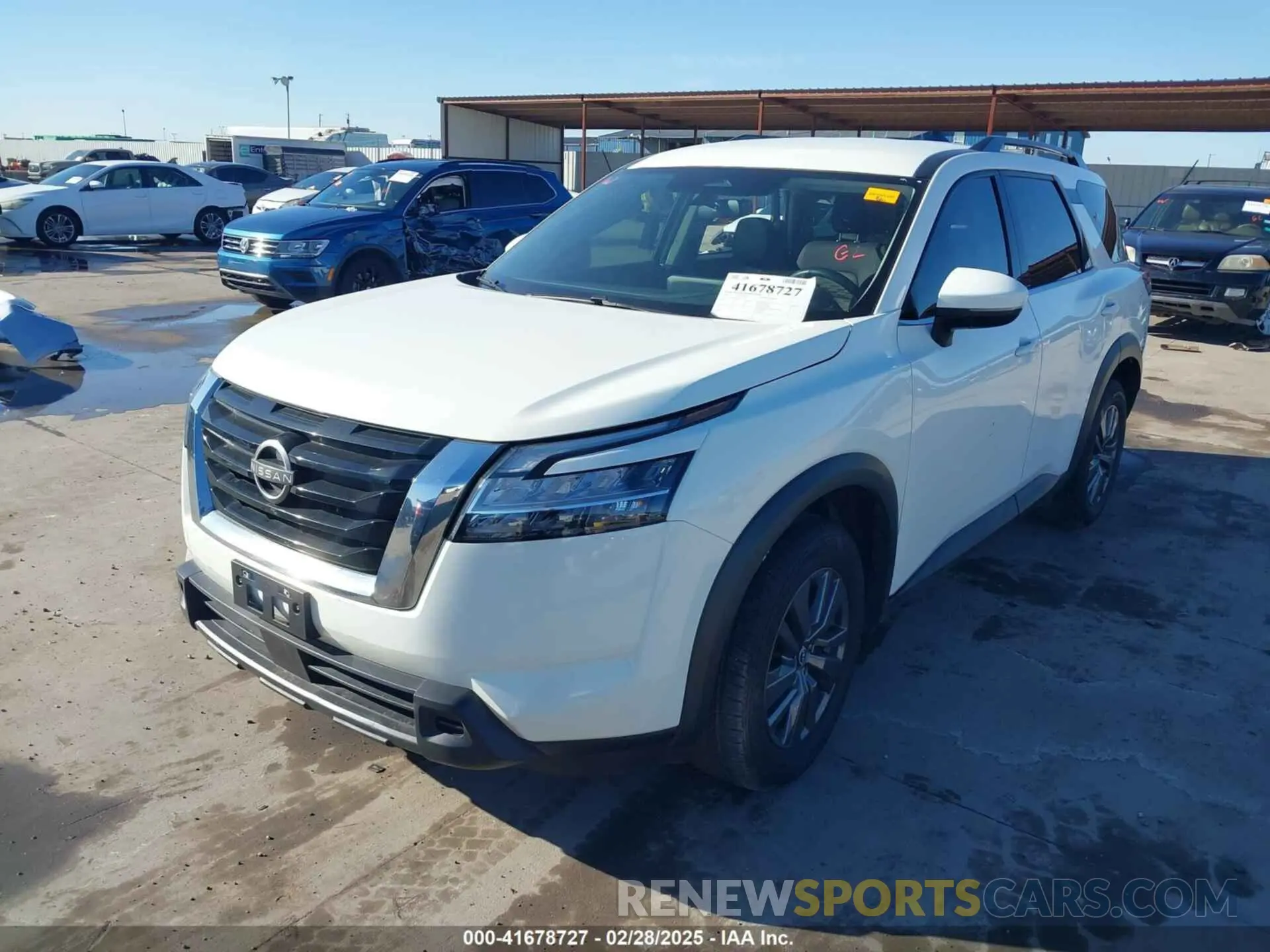 2 fotografías del automóvil dañado 5N1DR3BA6NC213115 NISSAN PATHFINDER 2022