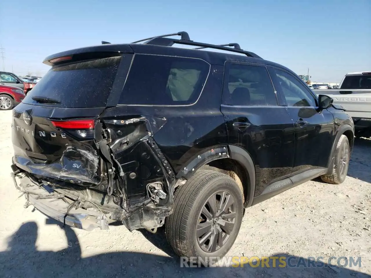 3 fotografías del automóvil dañado 5N1DR3BA7NC253770 NISSAN PATHFINDER 2022