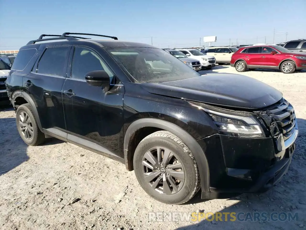4 fotografías del automóvil dañado 5N1DR3BA7NC253770 NISSAN PATHFINDER 2022