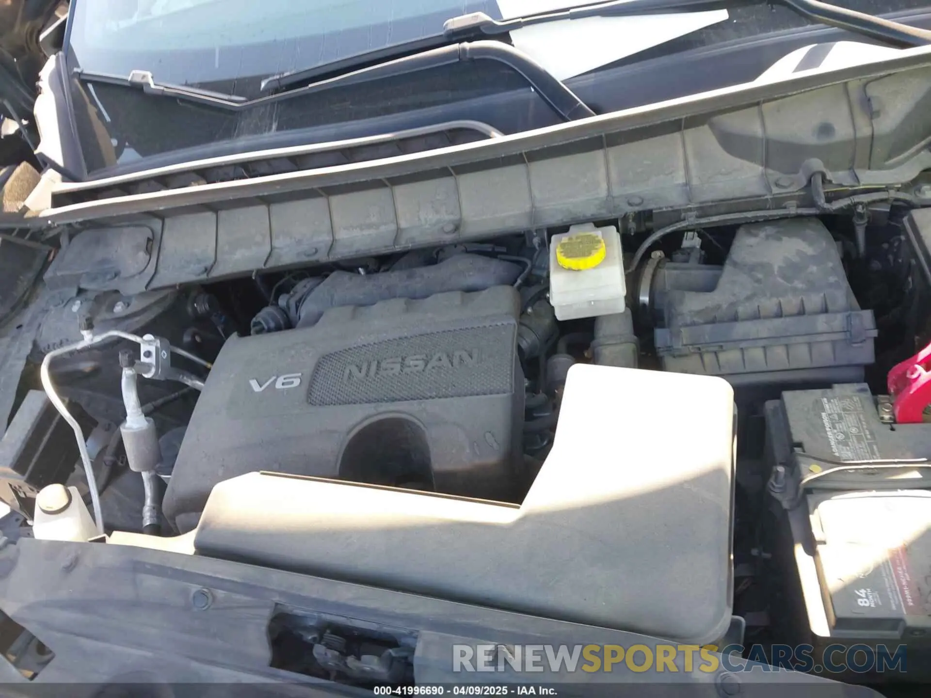 10 fotografías del automóvil dañado 5N1DR3BA9NC218275 NISSAN PATHFINDER 2022