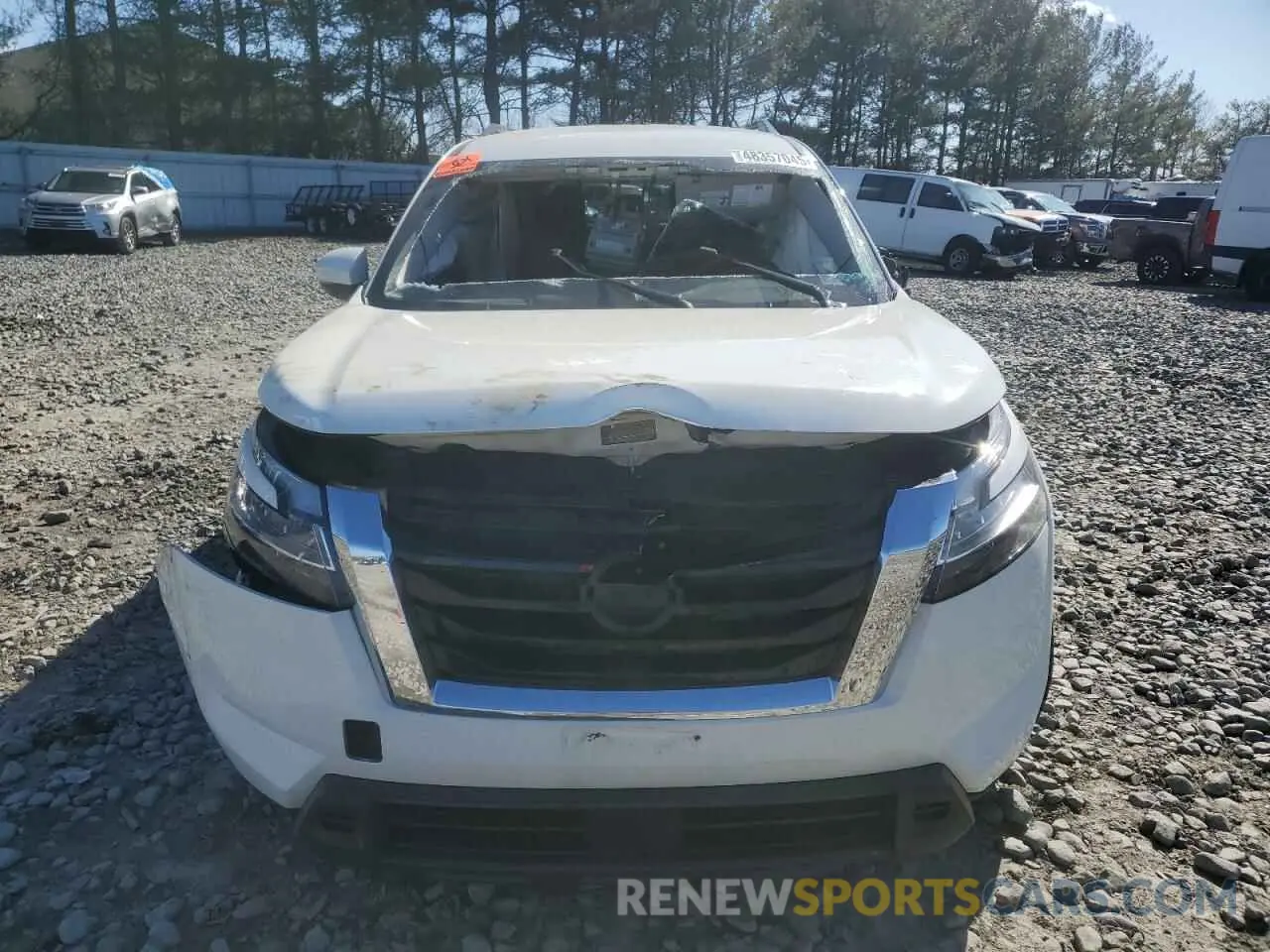5 fotografías del automóvil dañado 5N1DR3BAXNC223226 NISSAN PATHFINDER 2022