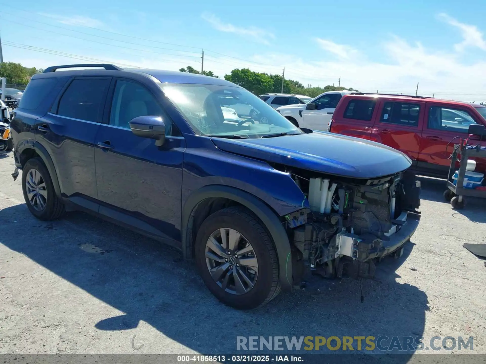 1 fotografías del automóvil dañado 5N1DR3BAXNC239233 NISSAN PATHFINDER 2022